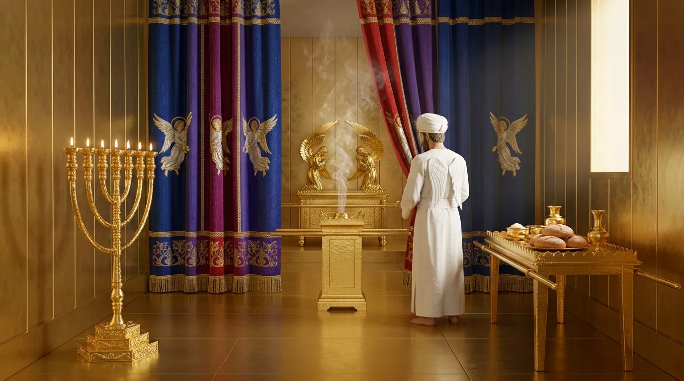 Priest in the Holy Place of the Sanctuary