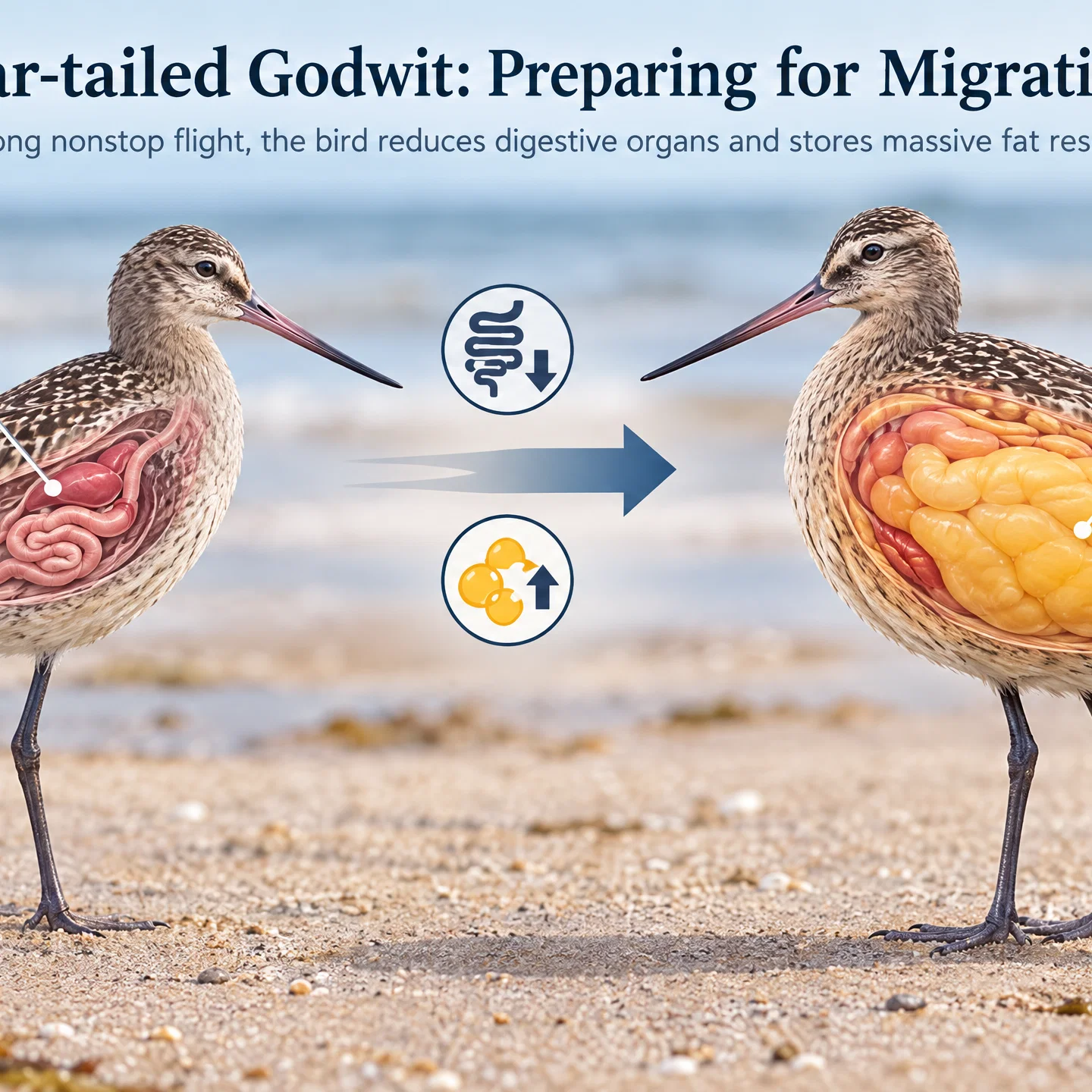 The Bar-tailed Godwit's Migration