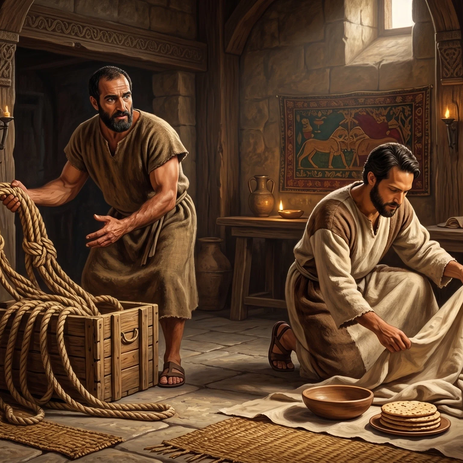 Preparation for the Passover Feast