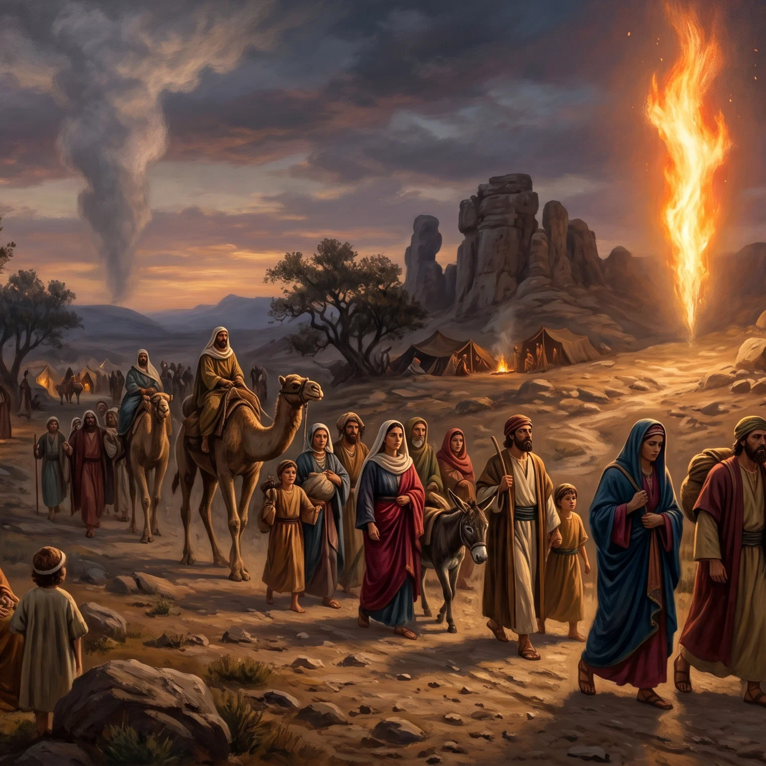 Divine Guidance Through the Desert Wilderness