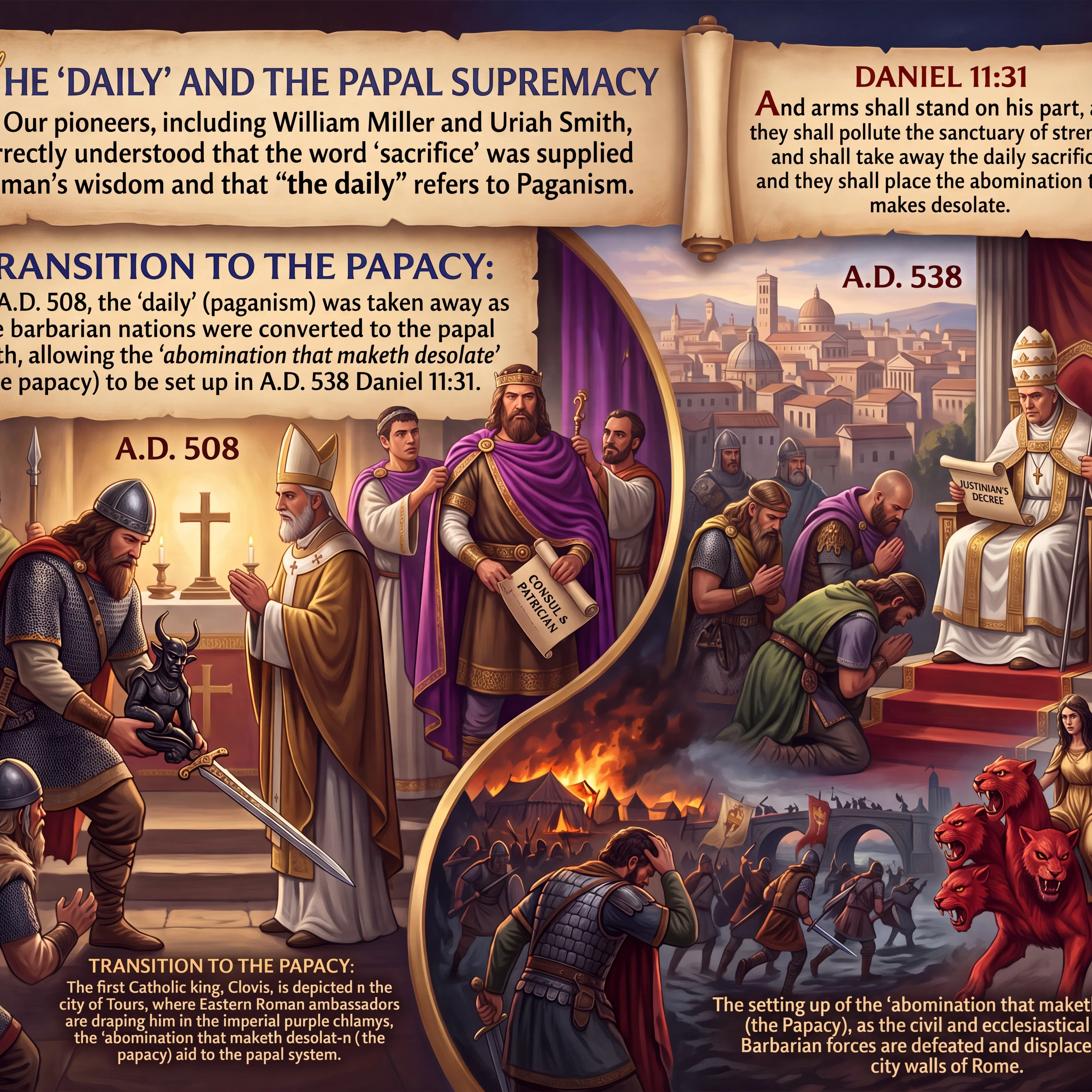 The Daily Taken Away And The Papacy Set Up