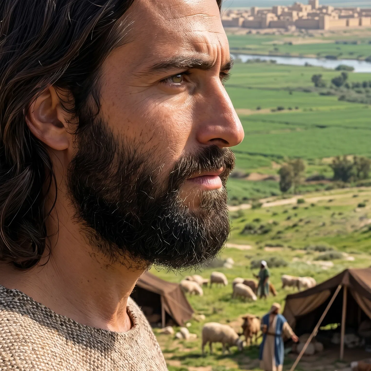 Lot Looks Toward Sodom