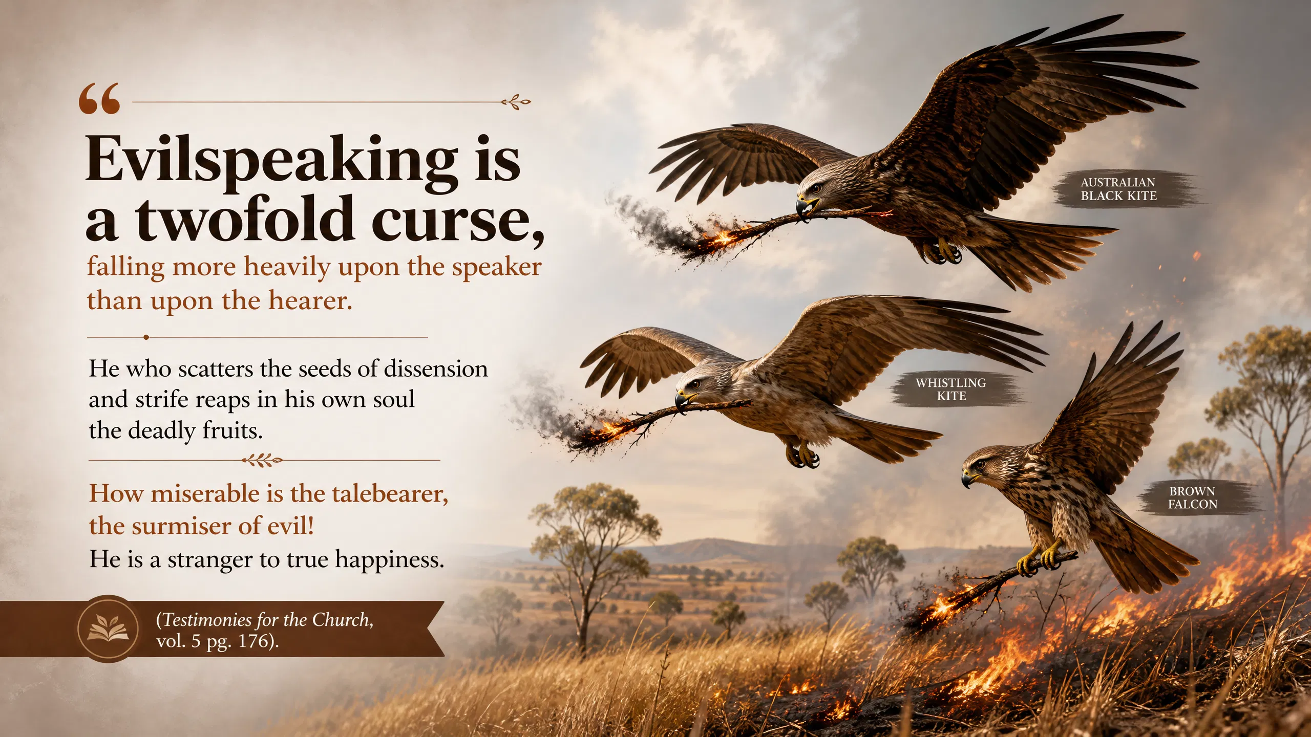The Peril of Scattering Seeds of Discord