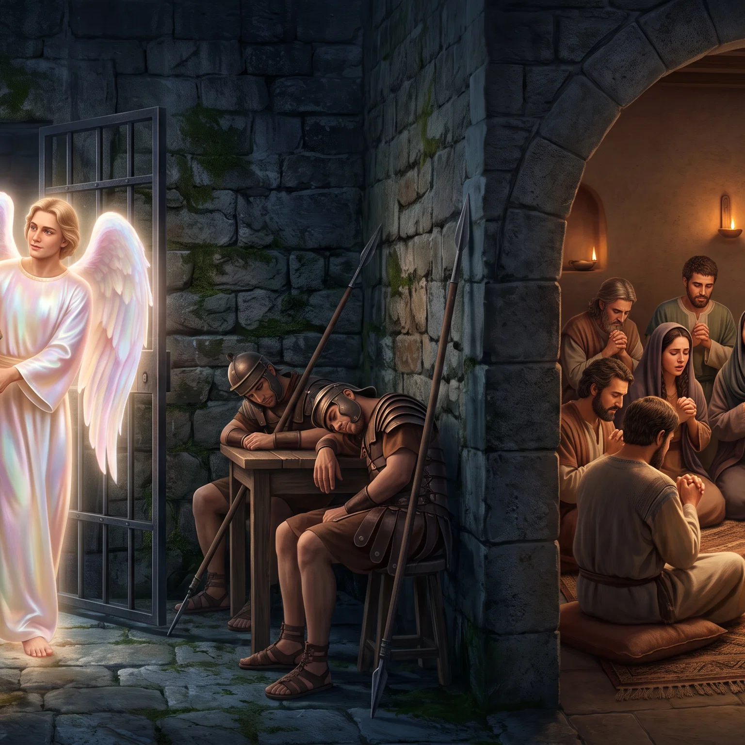 Divine Deliverance from the Iron Gates