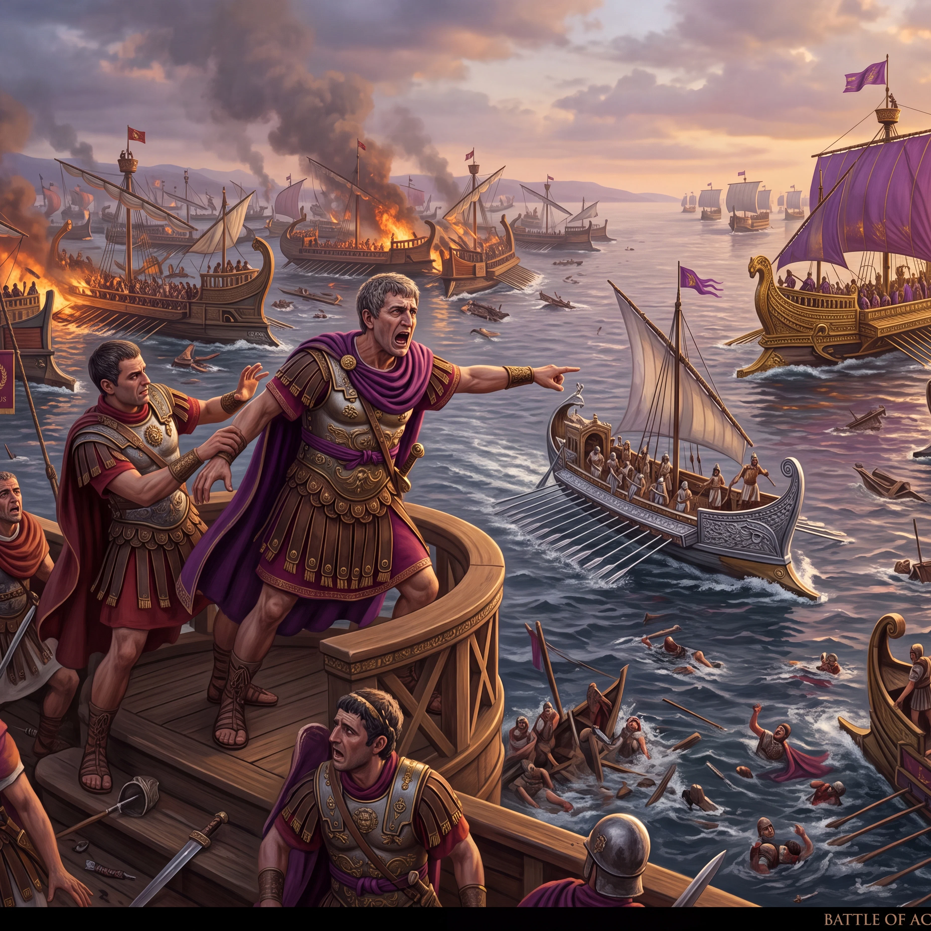 The Fallen Empire at Actium