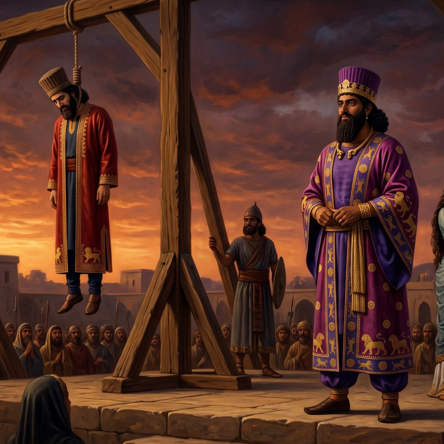 The Fall of the Haughty Courtier