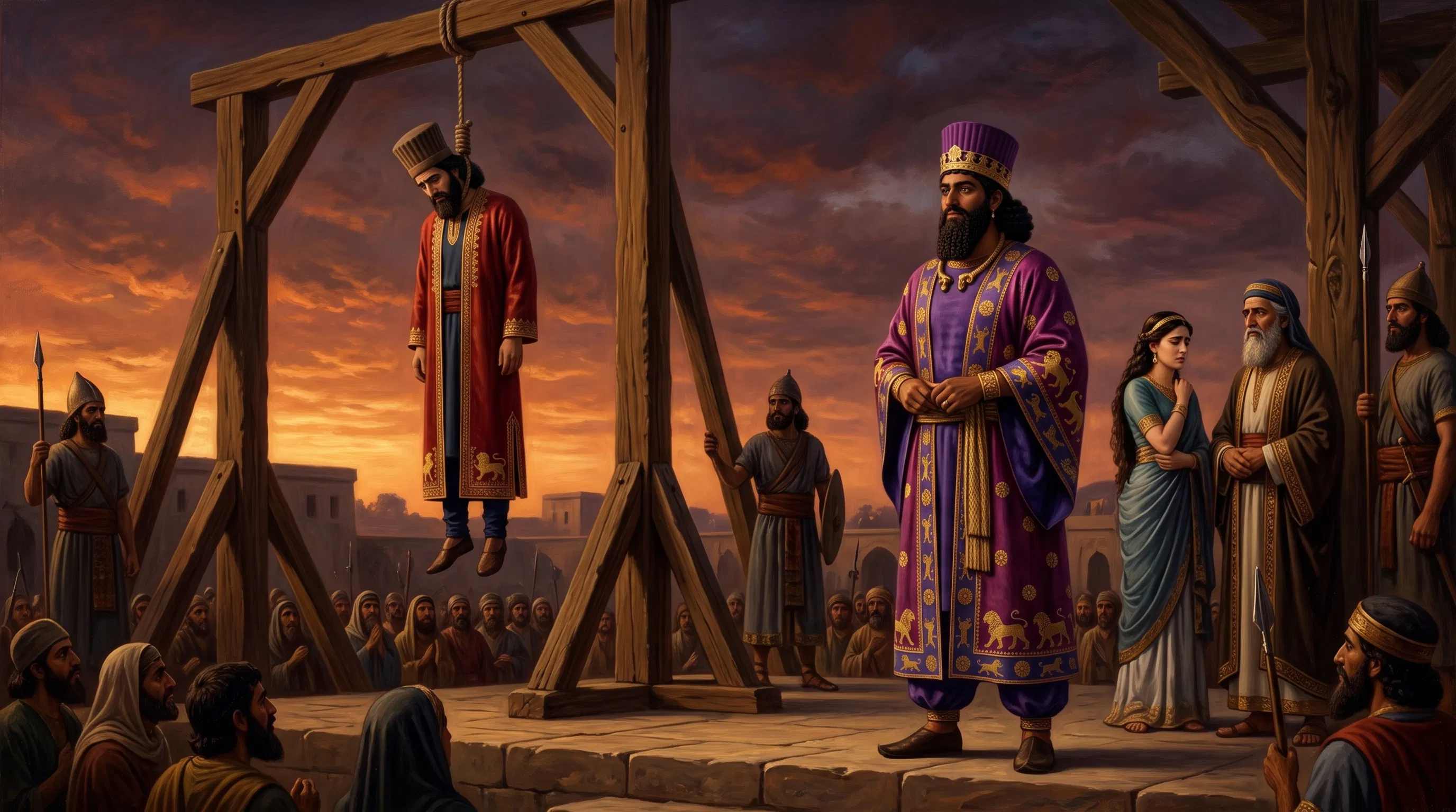 The Fall of the Haughty Courtier