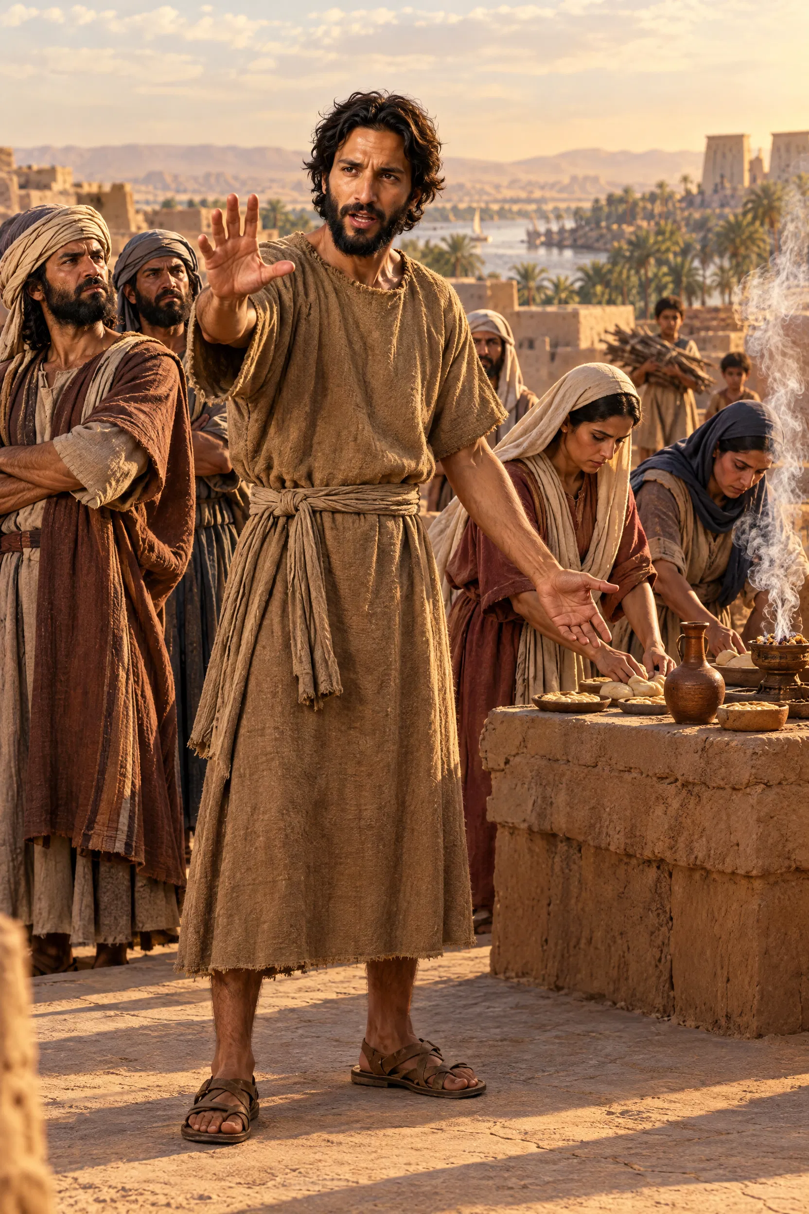 Jeremiah Rebukes the Women Burning Incense in Egypt