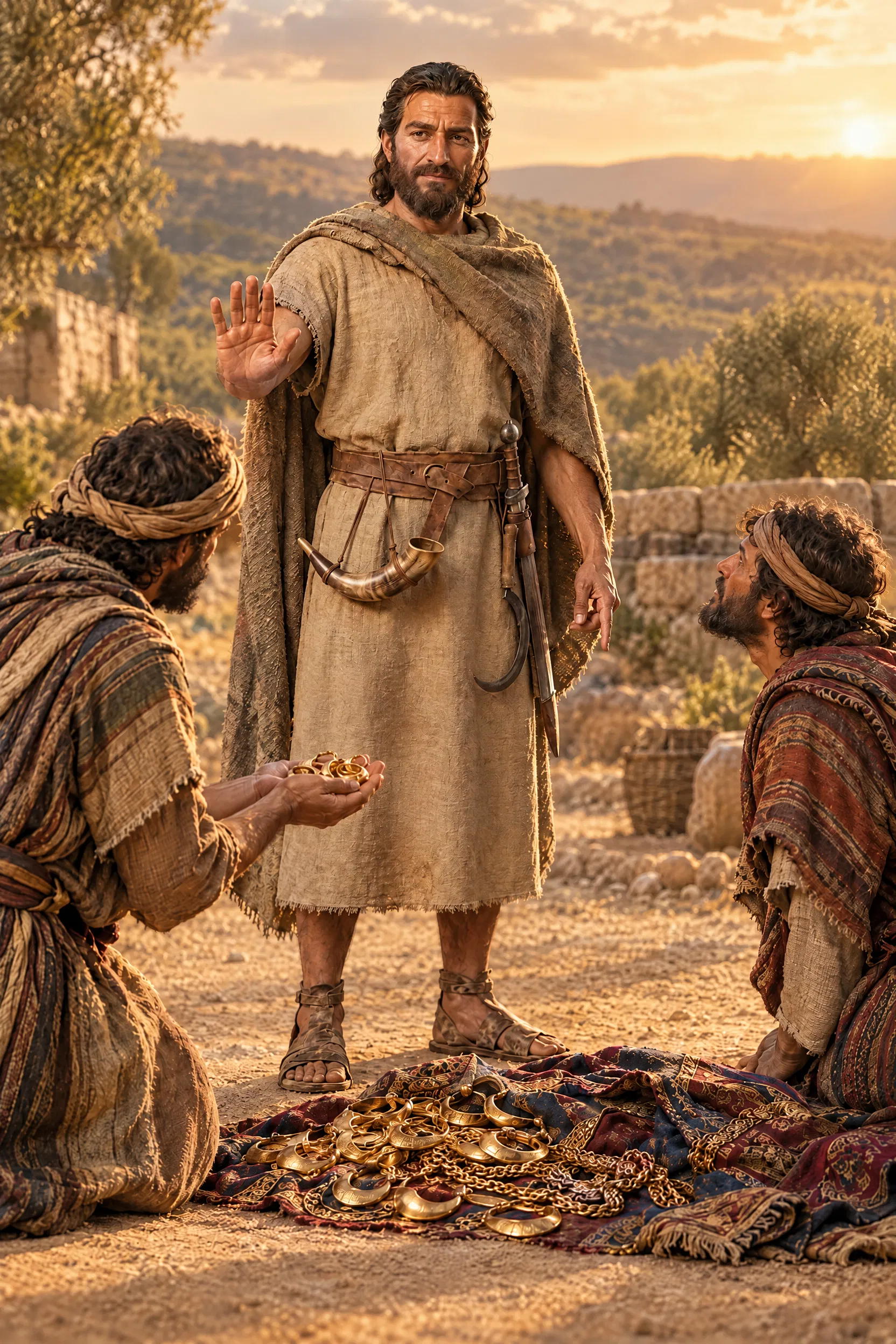 Gideon Refuses the Gold Earrings