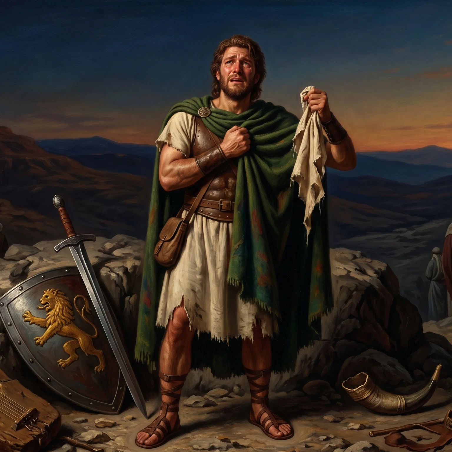 David Laments the Fallen Heroes