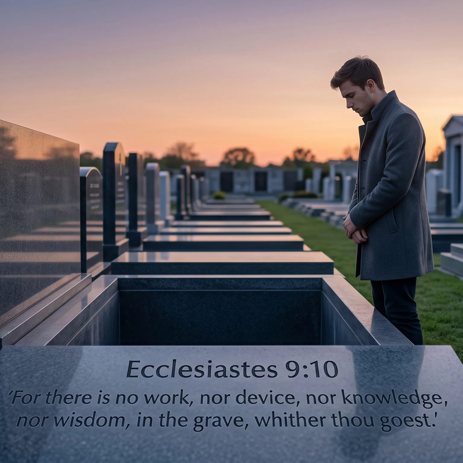 Echoes of Silence in the Grave