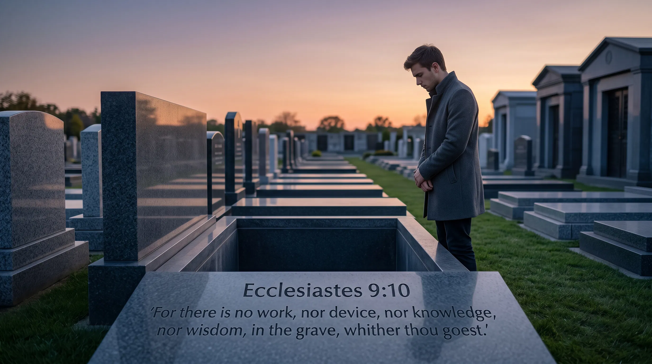 Echoes of Silence in the Grave