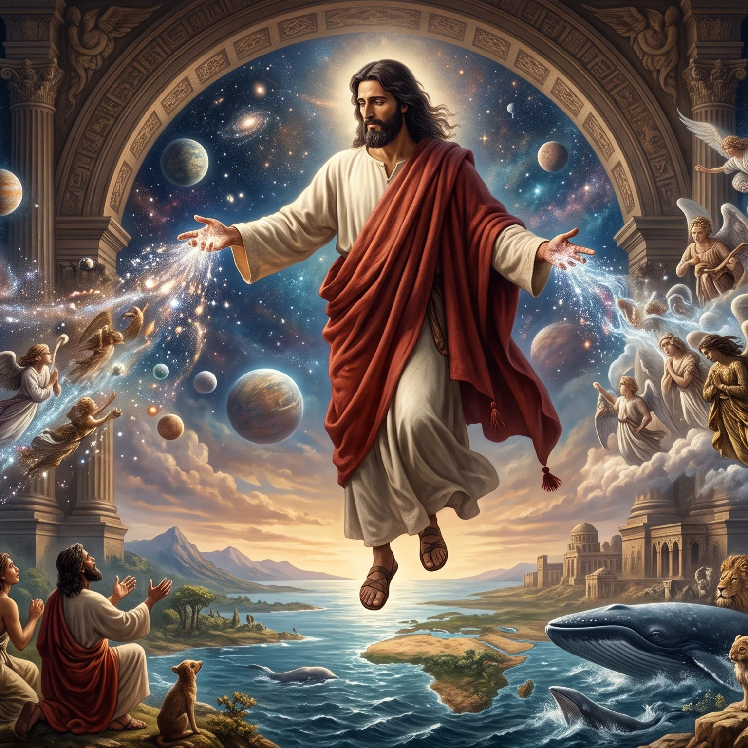 Creation Through The Divine Architect