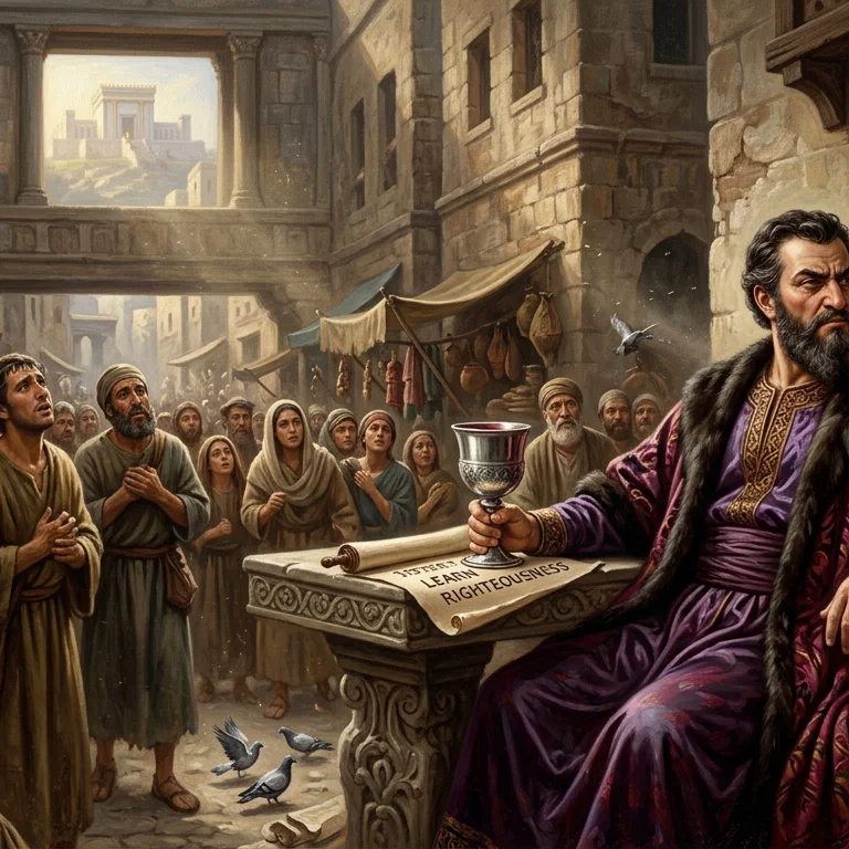Blindness Amidst Divine Radiance