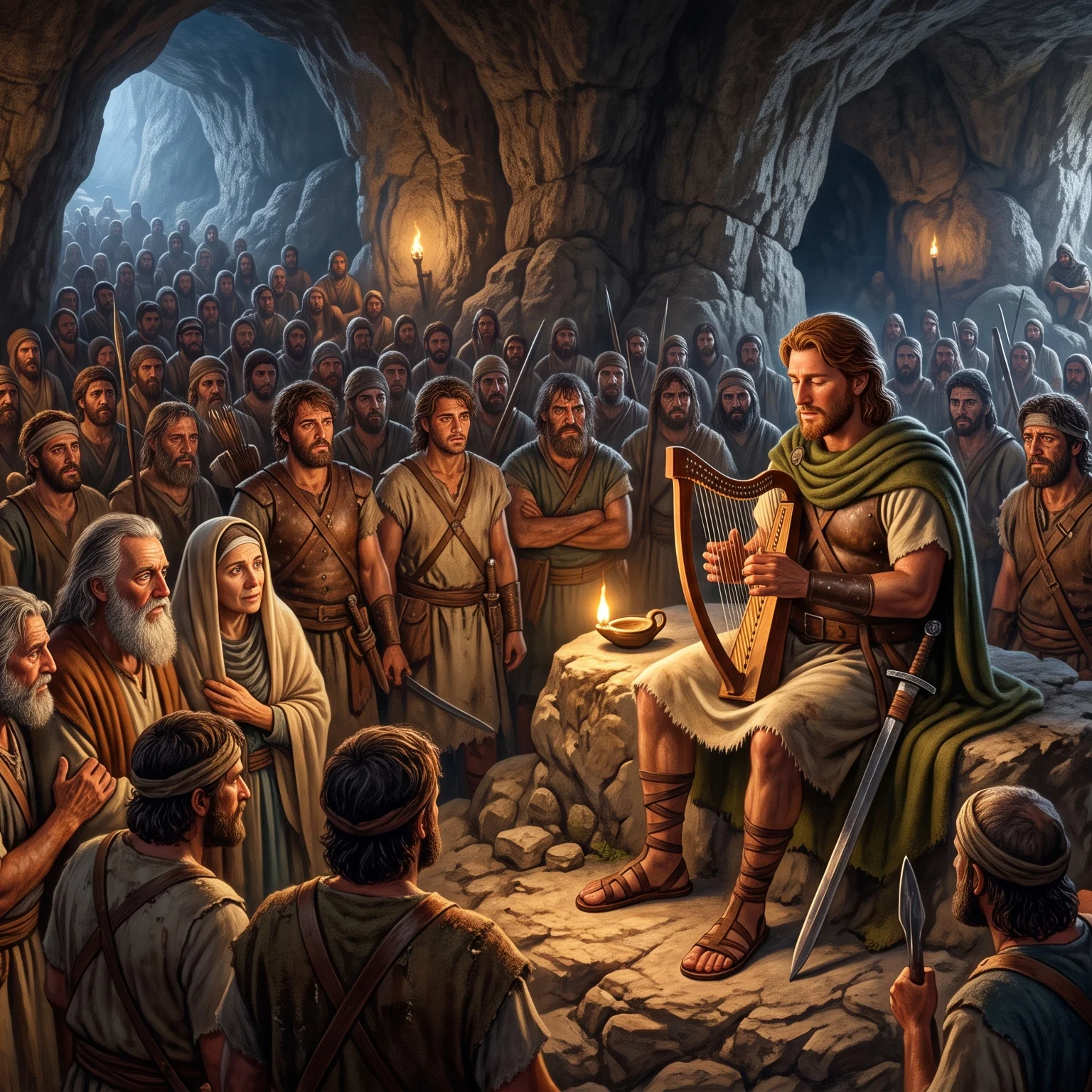 Refuge Within the Cave of Adullam