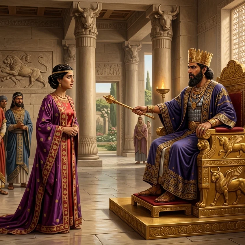 Esther's Courage Before the King