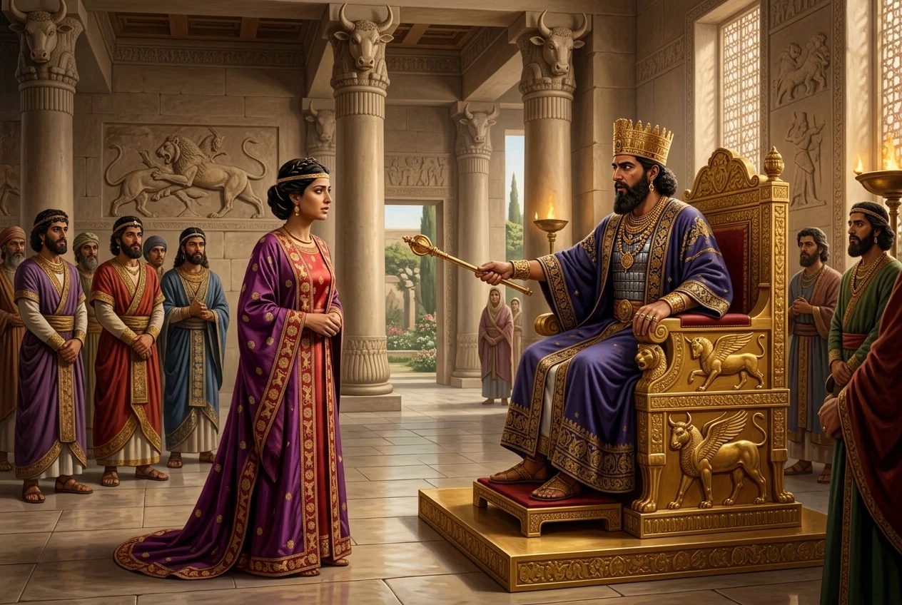 Esther's Courage Before the King