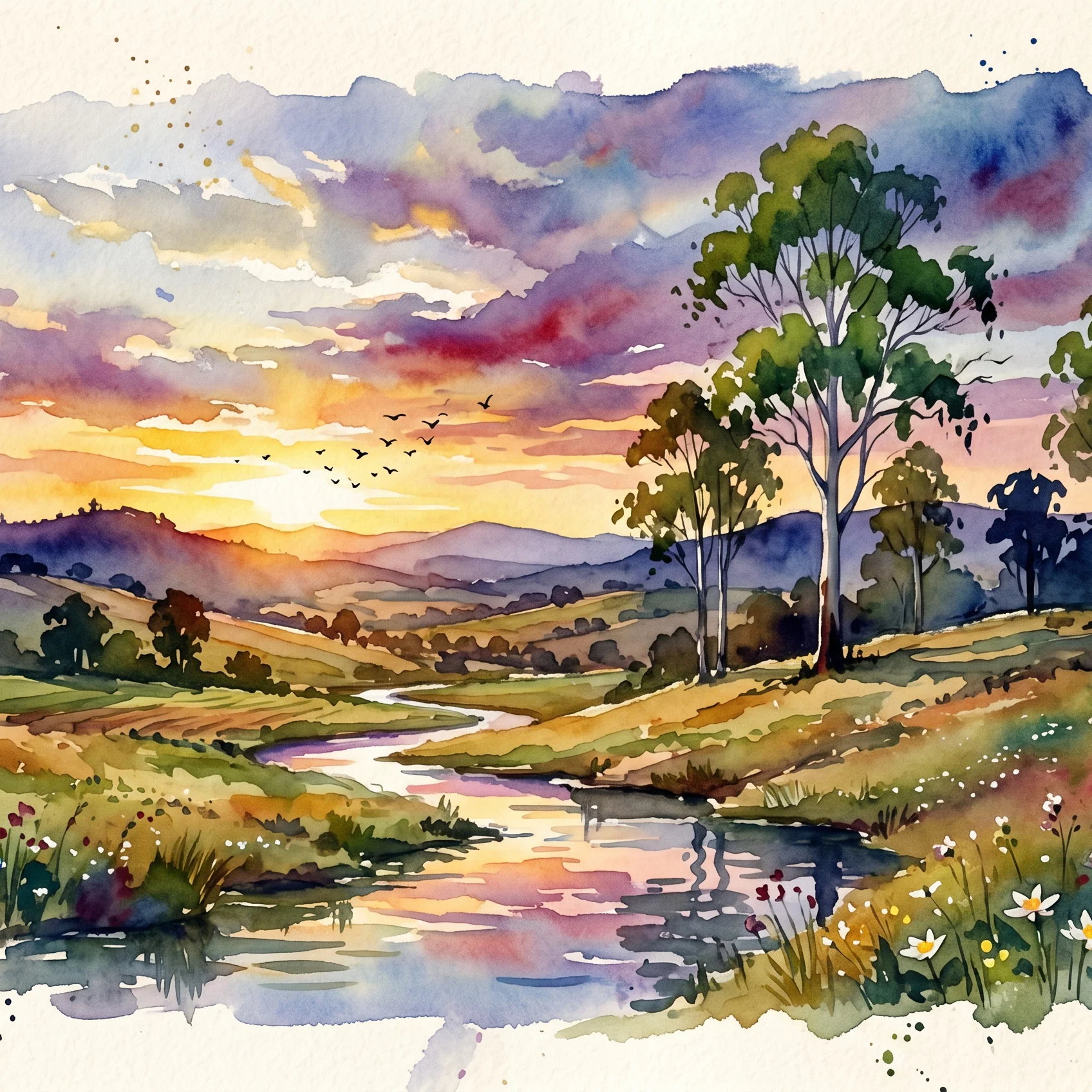 Divine Radiance Over The Horizon