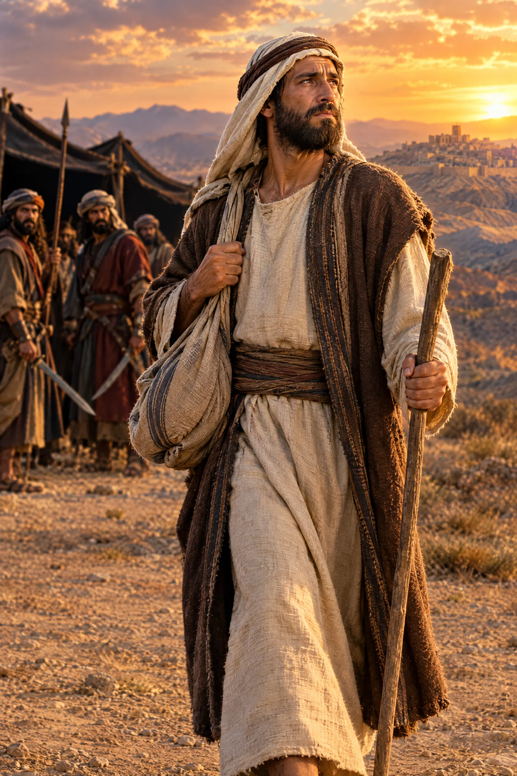Pilgrim Leaves the Tents of Kedar