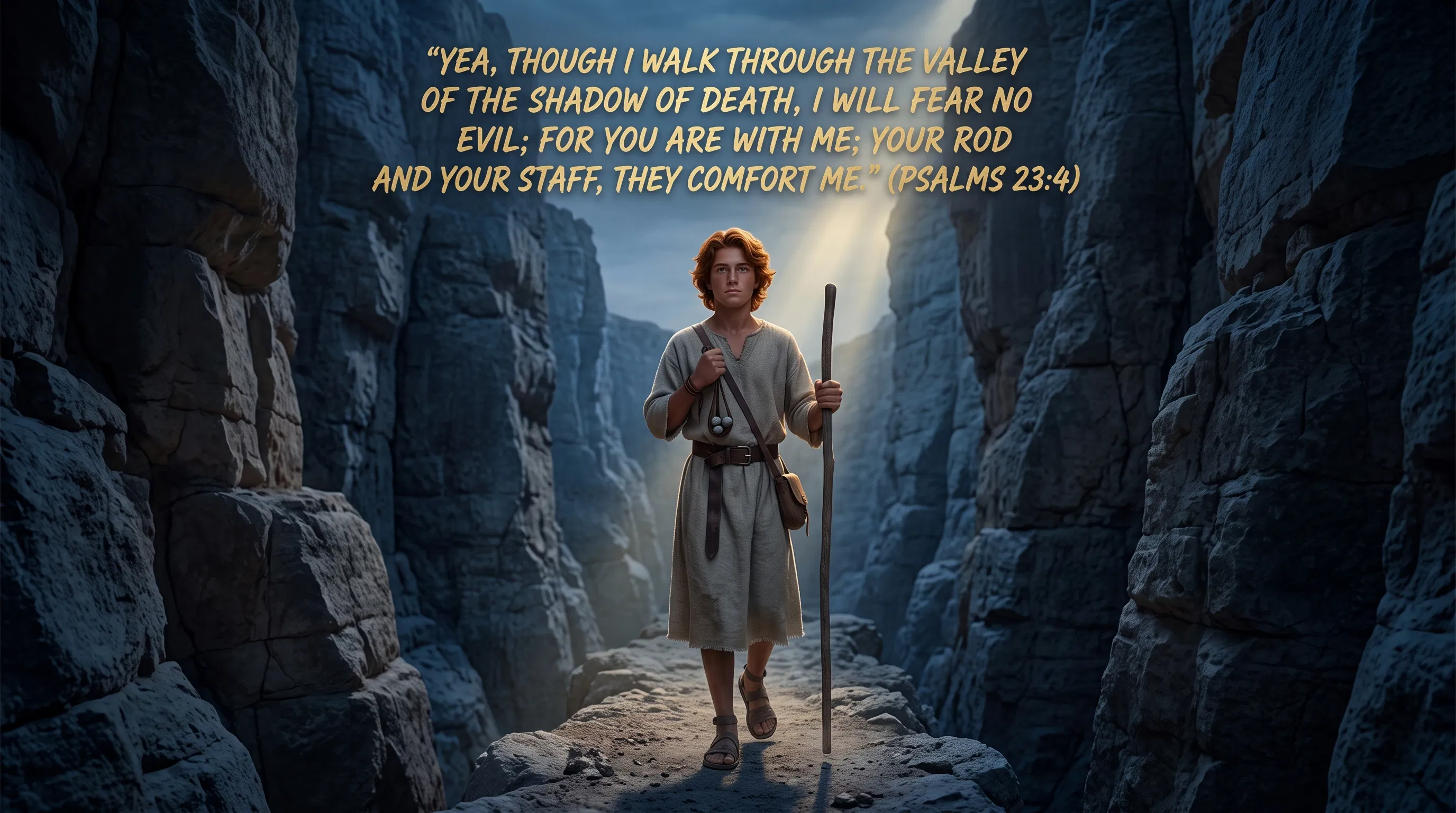 David Walks Through the Valley of Shadow
