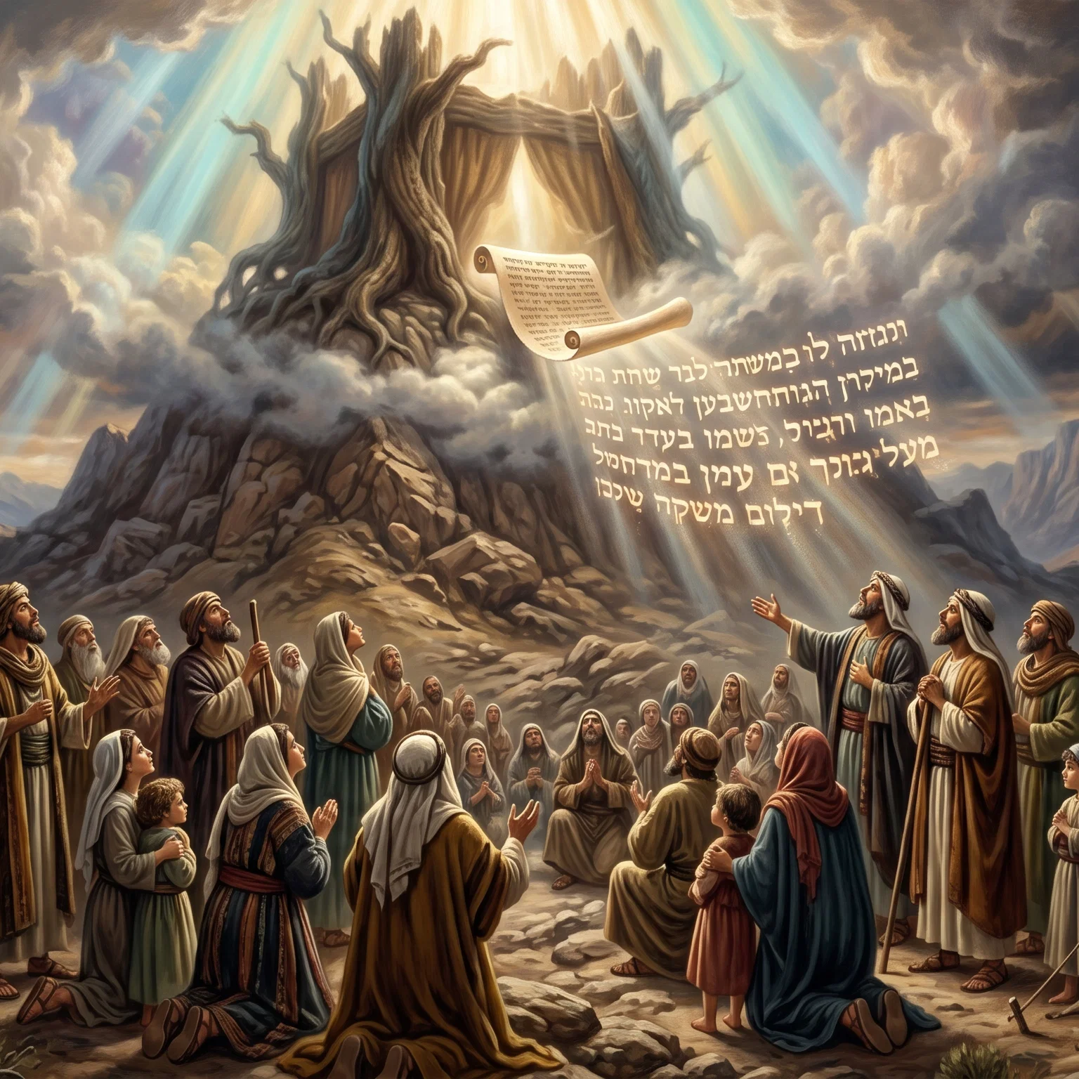 Divine Revelation Upon Mount Sinai
