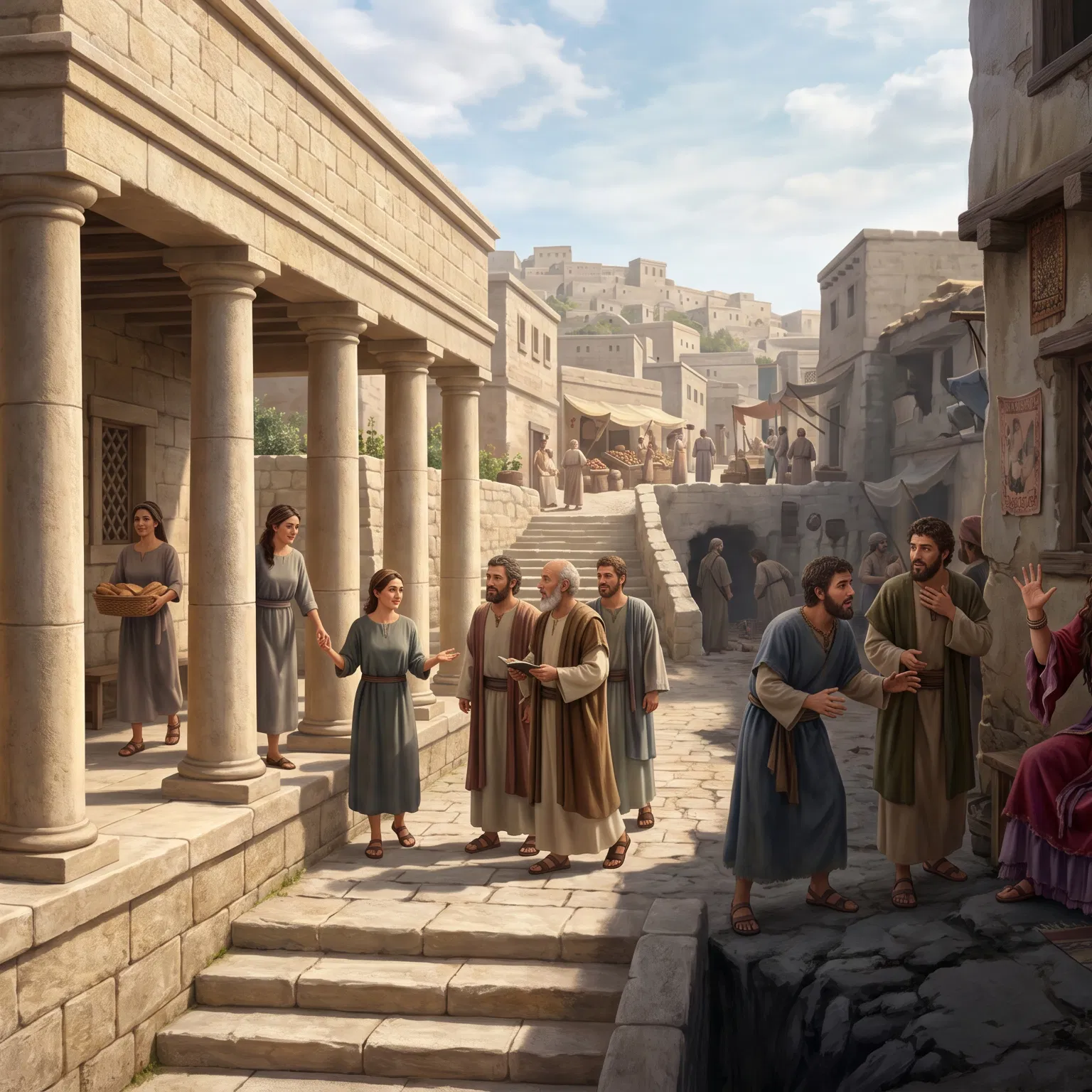 Wisdom Builds Her Grand House