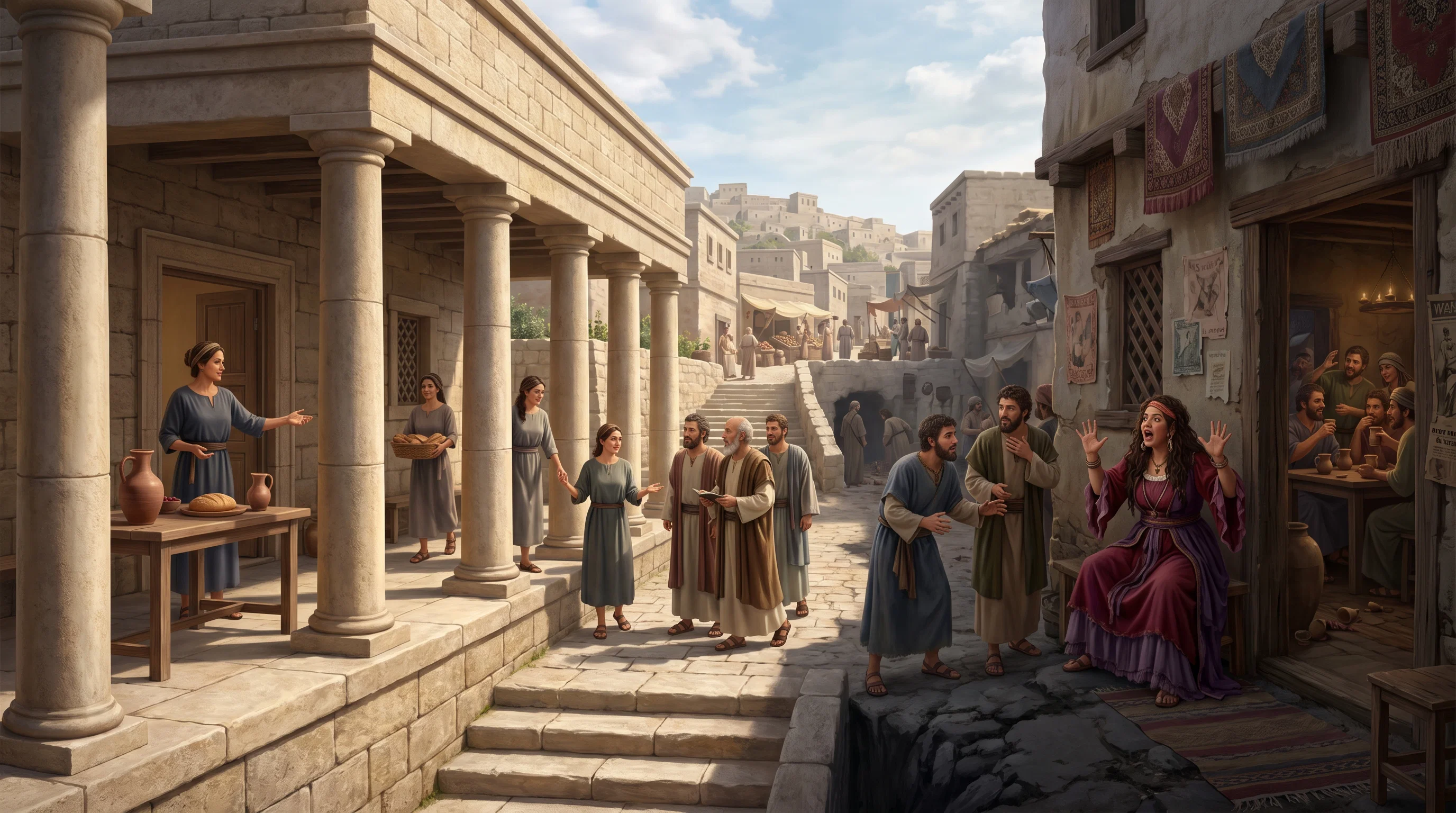 Wisdom Builds Her Grand House