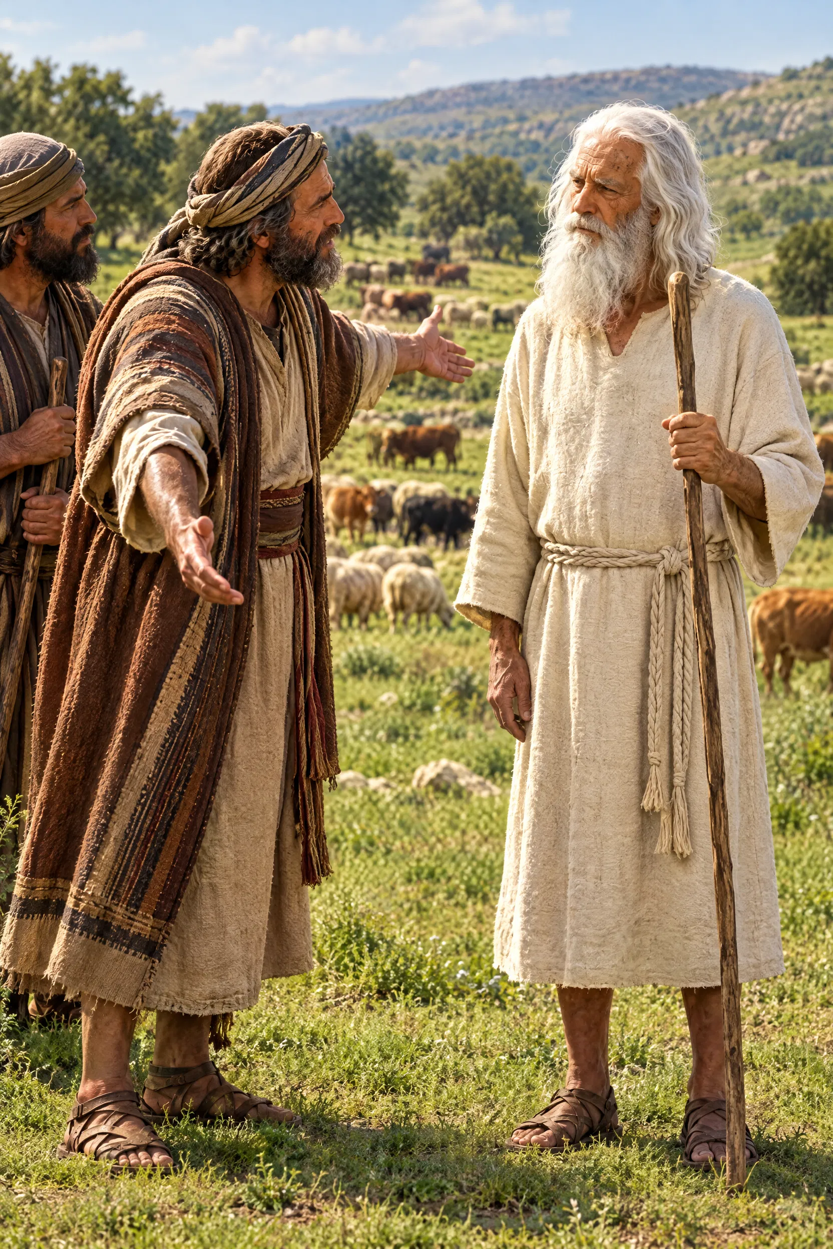 Reuben and Gad Ask Moses for Gilead