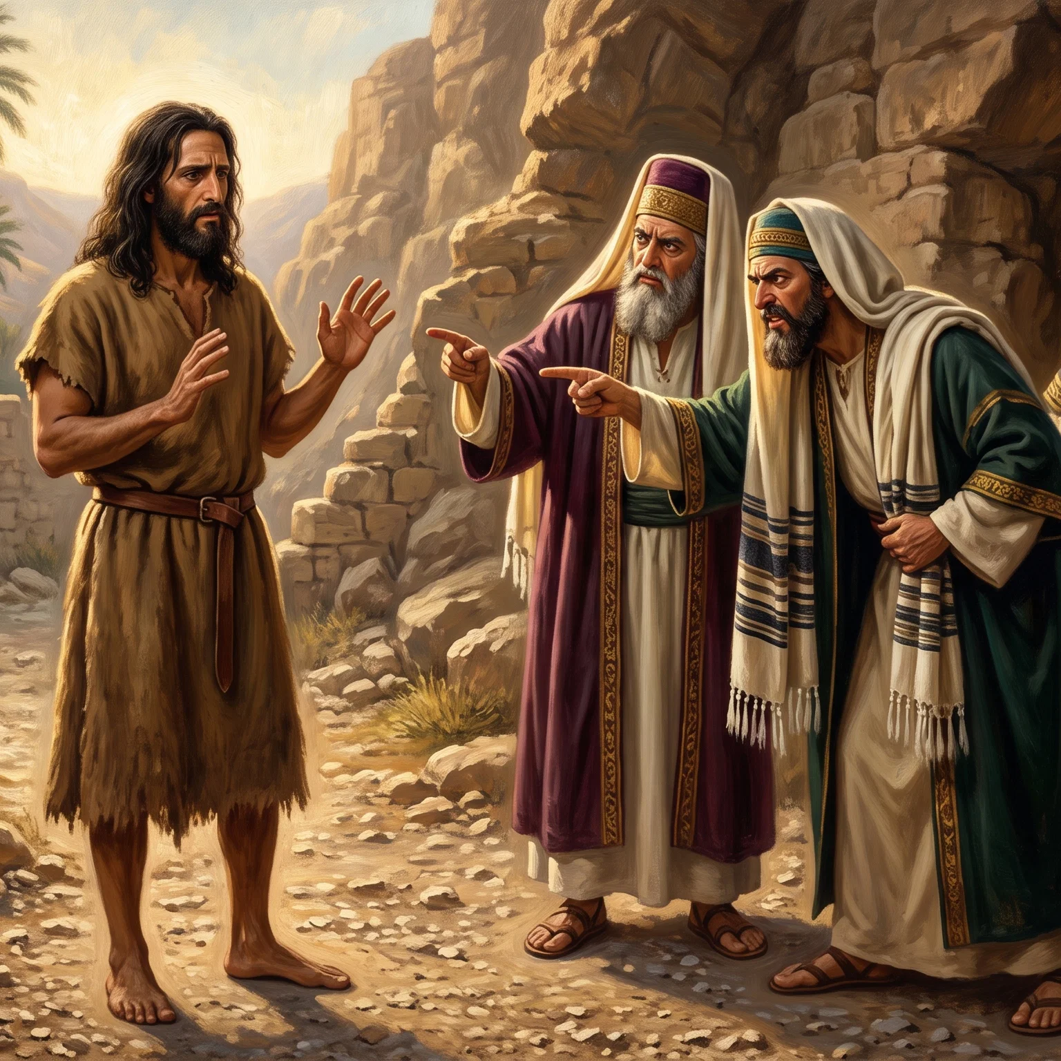 The Prophet Amidst the Desert Sands
