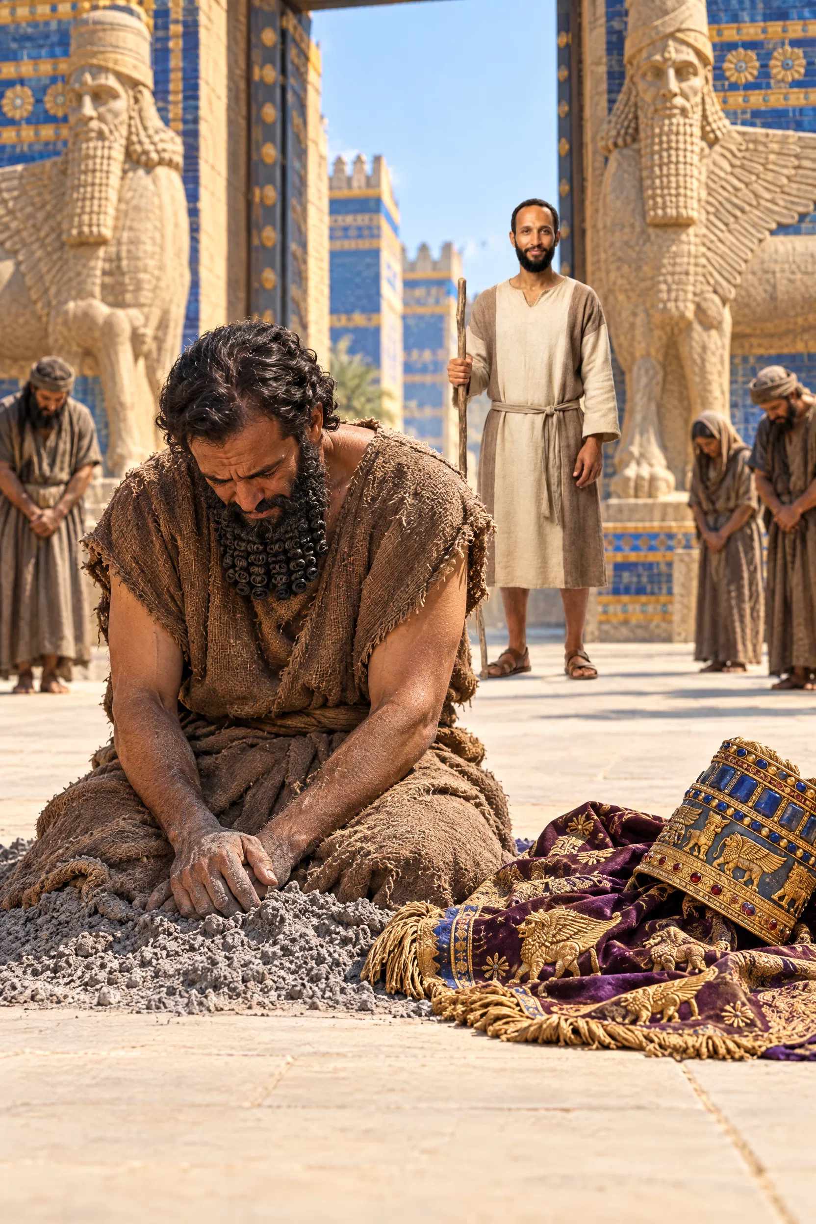 The King of Nineveh Sits in Ashes