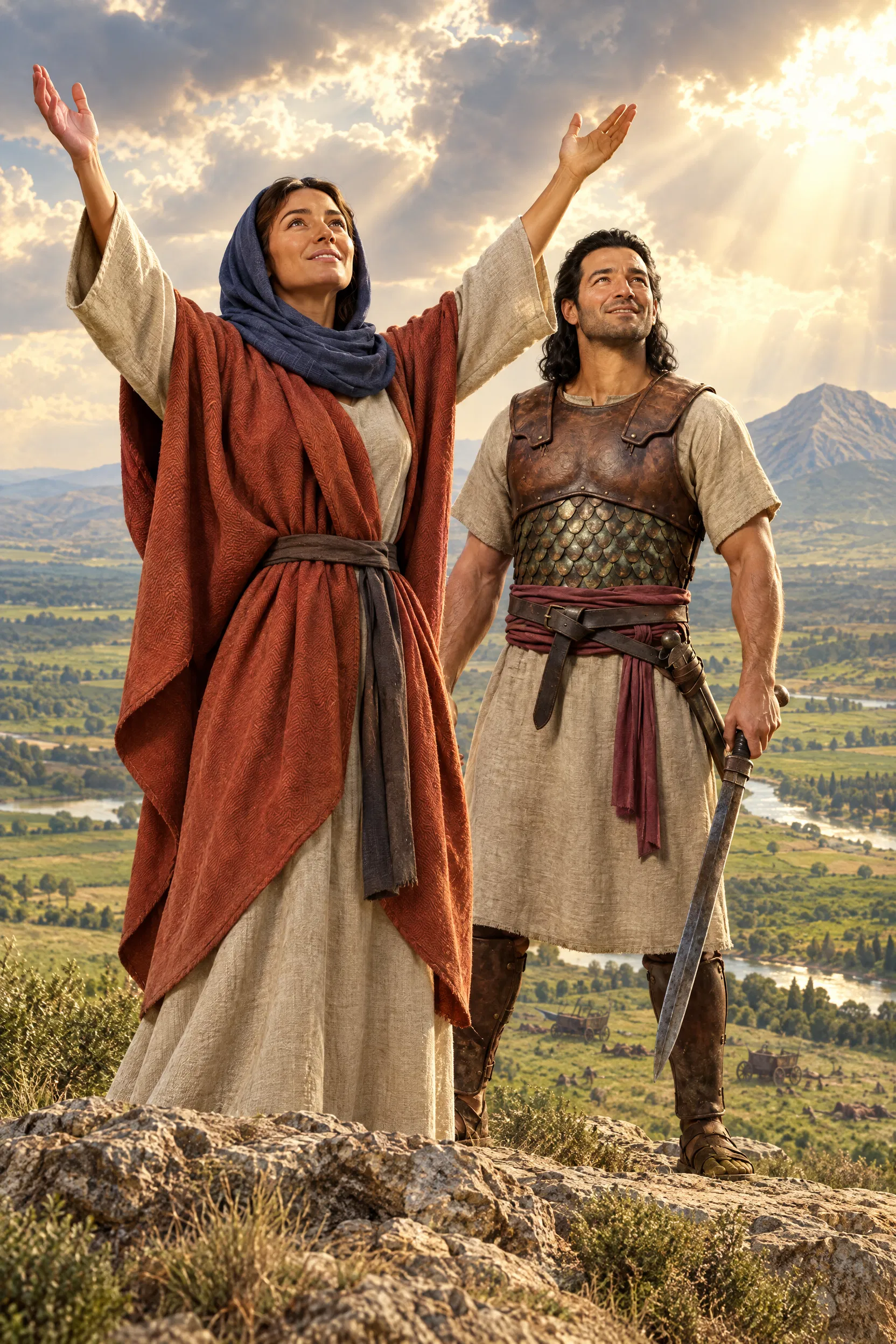 Deborah and Barak Sing Praise to the LORD