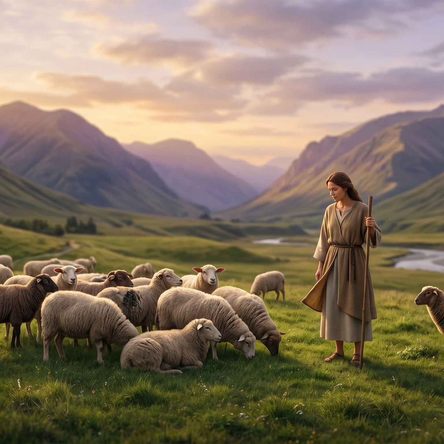 The Shepherd Seeking His Lost Sheep