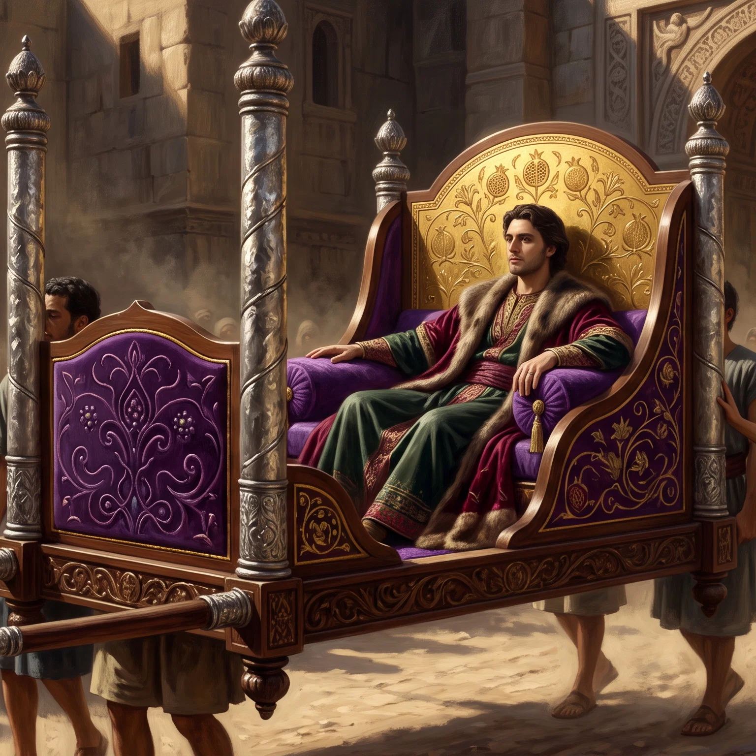 The Gilded Carriage of Solomon
