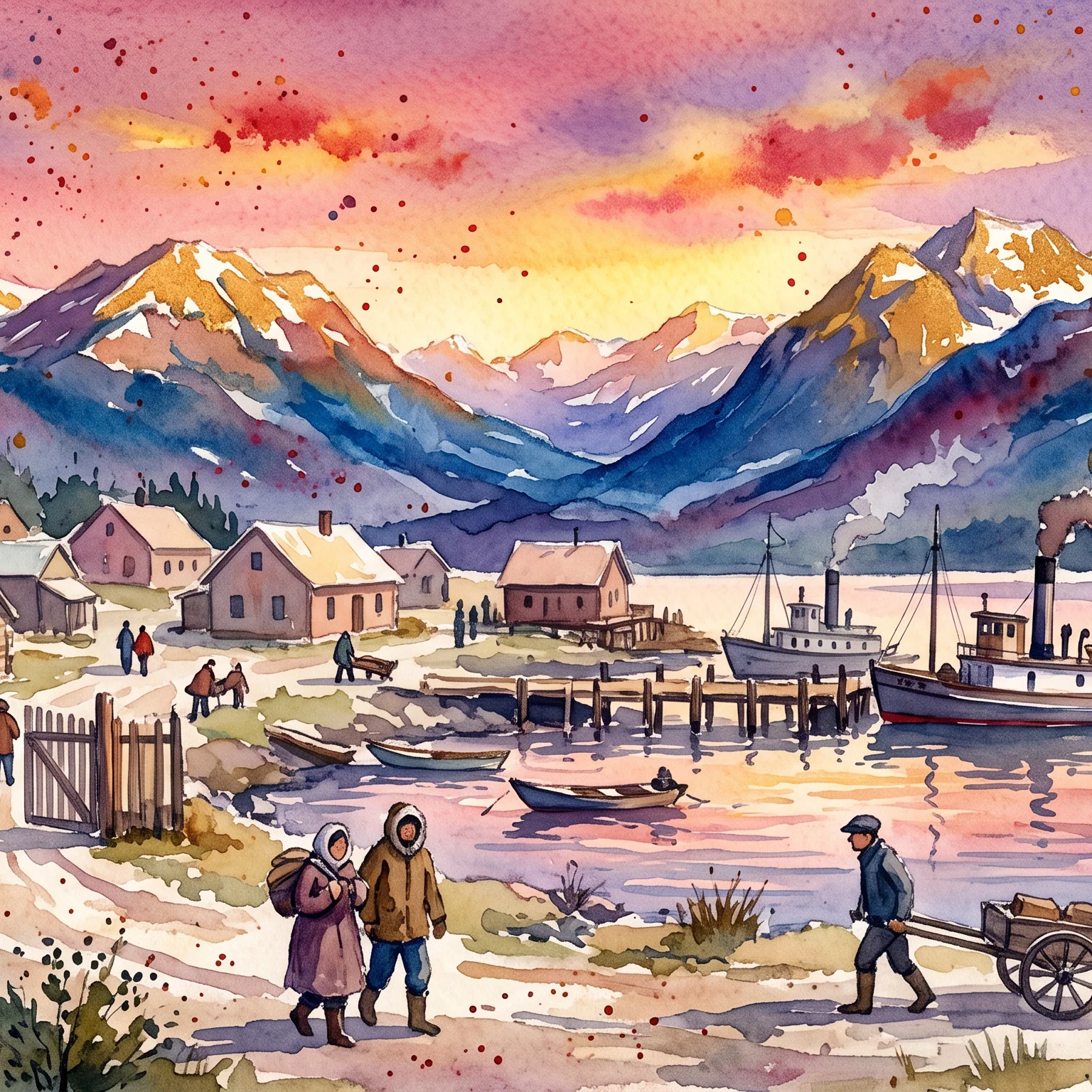 Golden Hour in the Frontier North