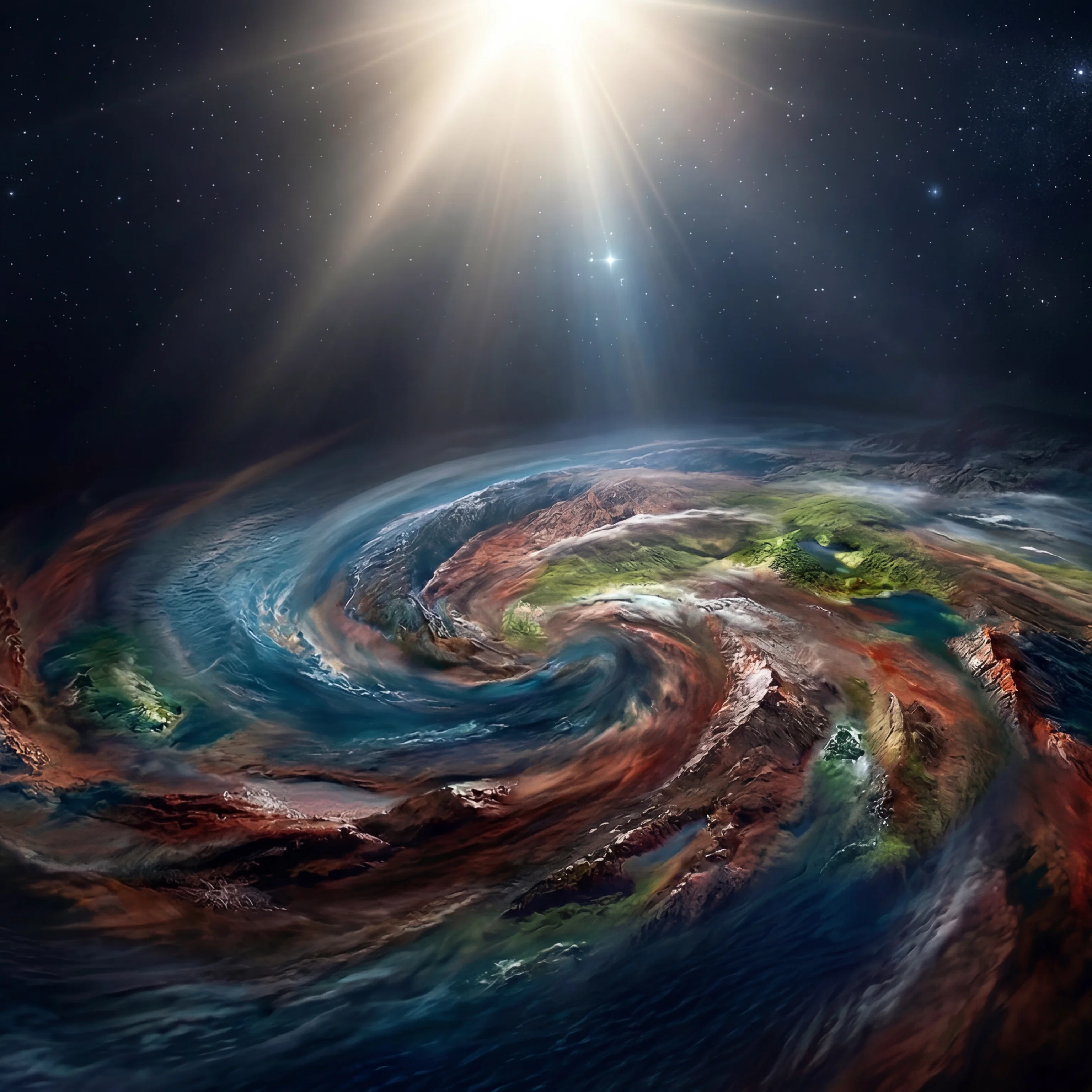 The Face of the Deep at Creation