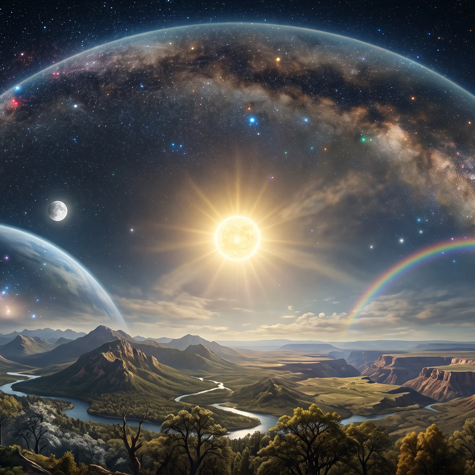 Celestial Luminaries in the Firmament