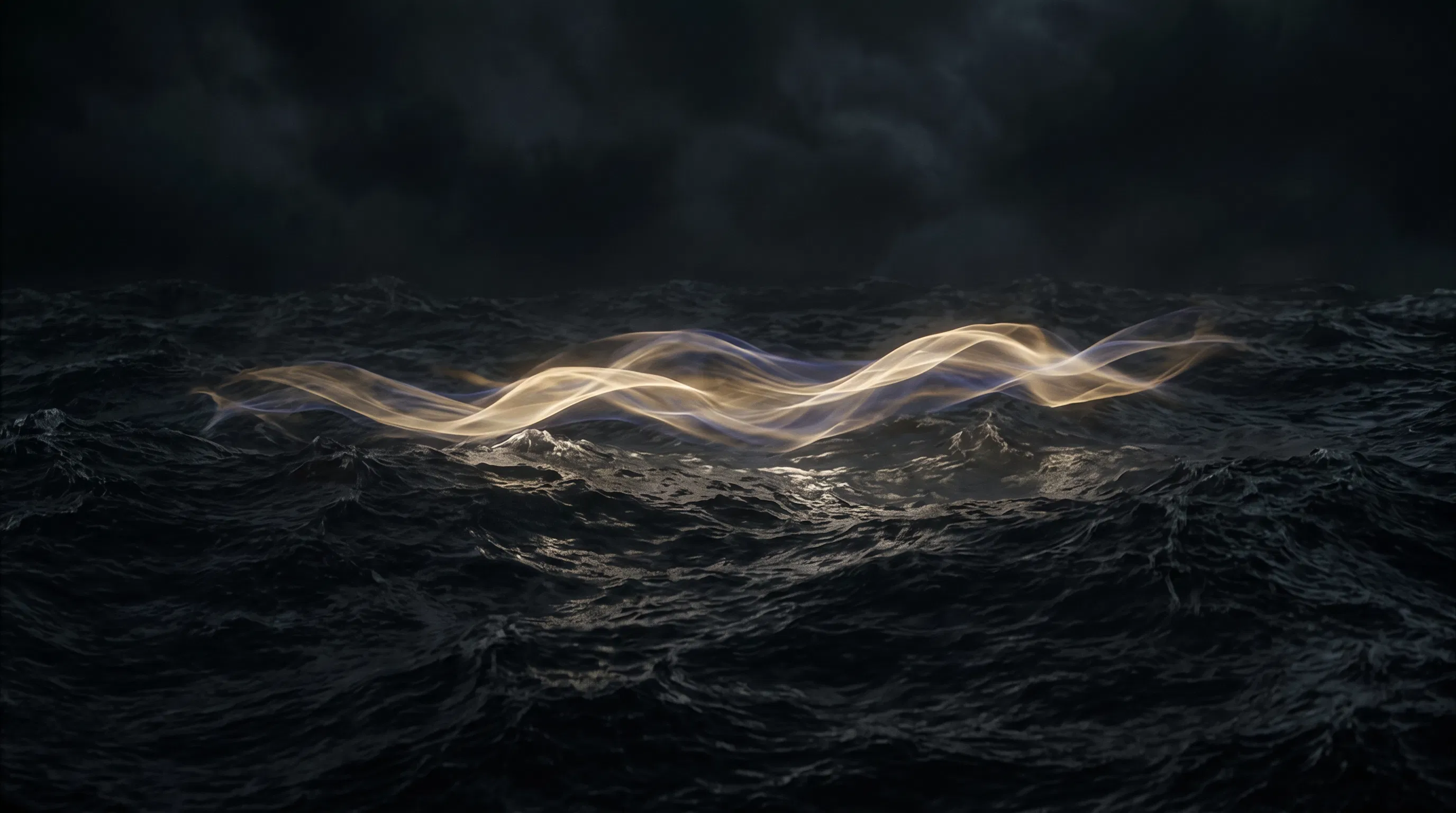 Spirit of God Moving Over the Dark Waters