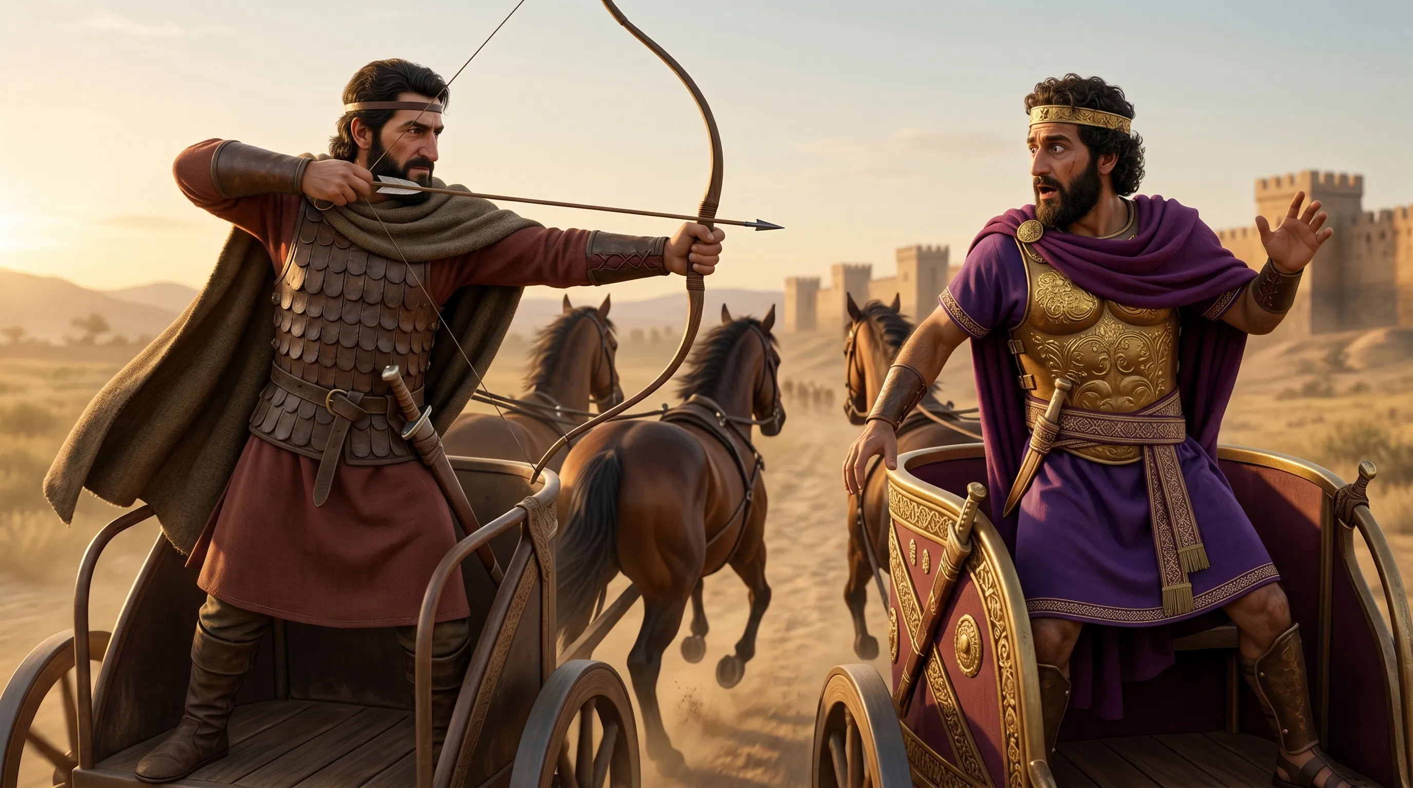 Jehu Draws His Bow Against King Joram