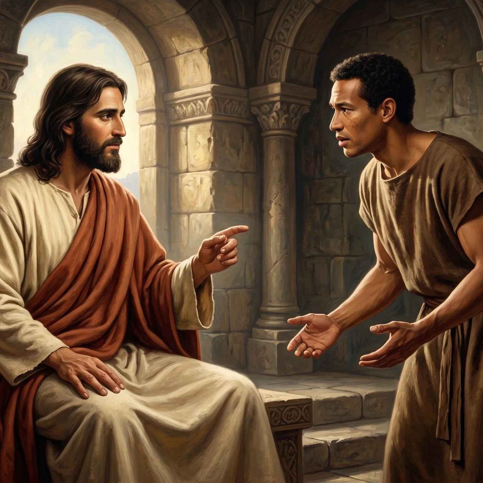Philip Asking Jesus to Show the Father