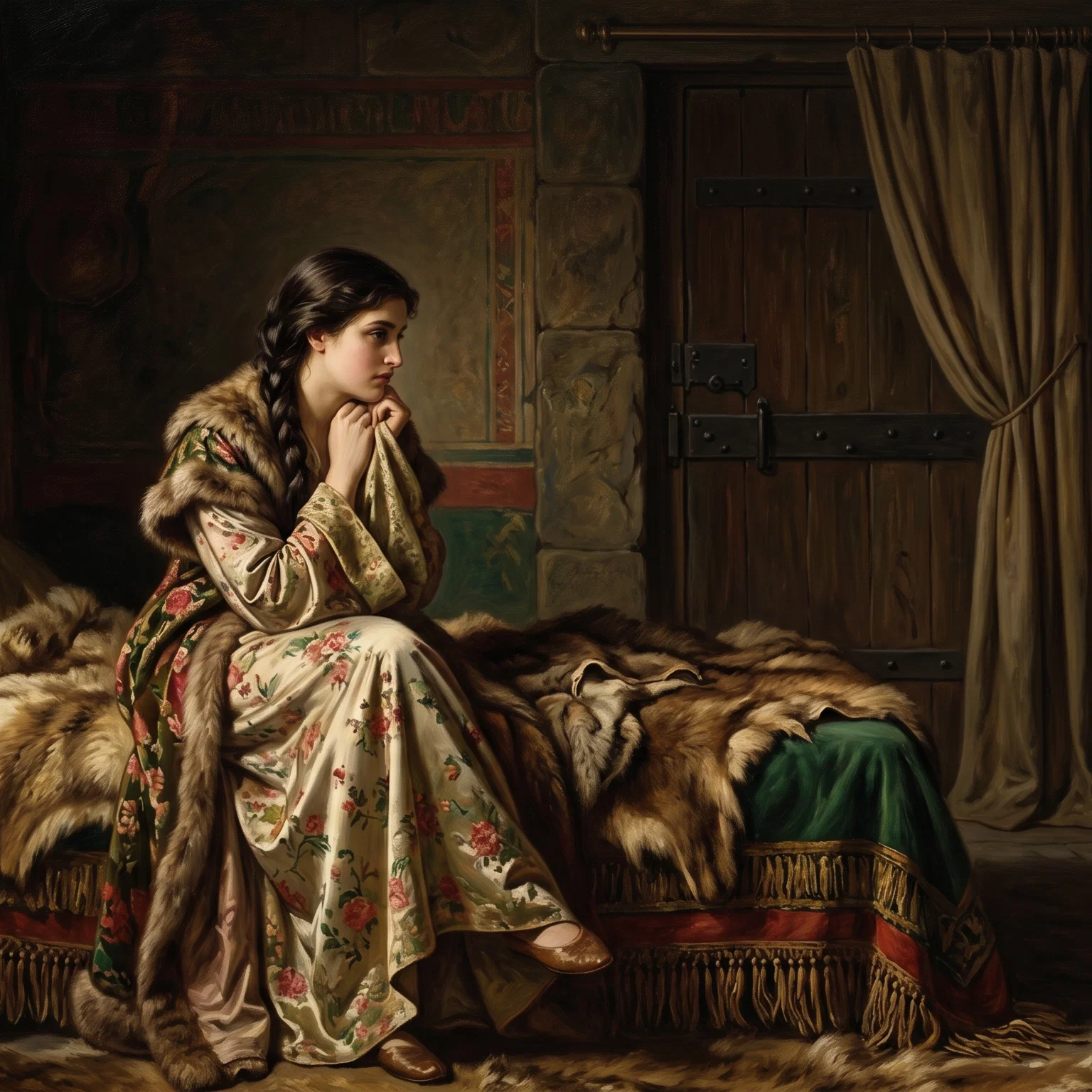 A Woman Awaits Her Beloved