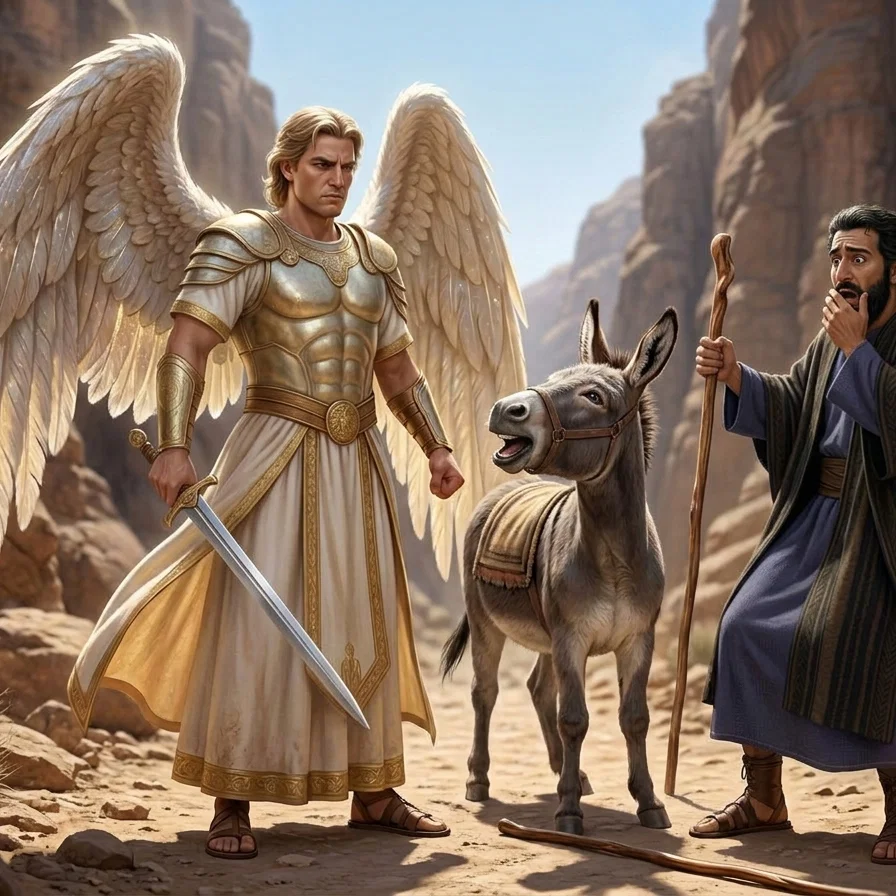 Balaam Confronted on the Narrow Path