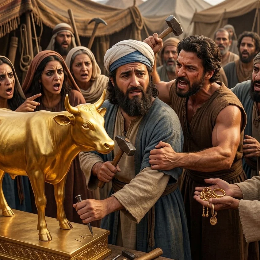 The Golden Calf Betrayal at Sinai
