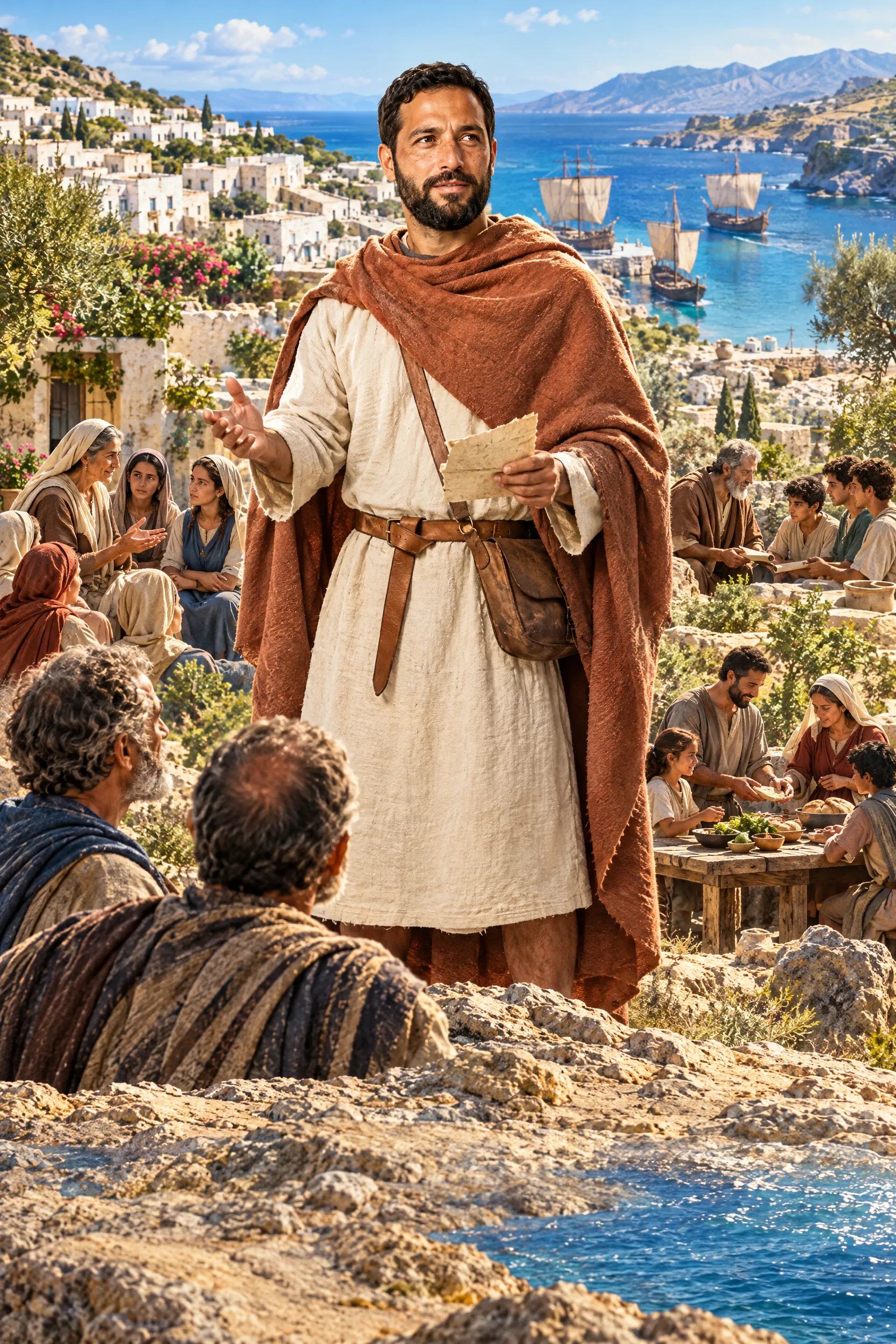 Titus on the Coast of Crete