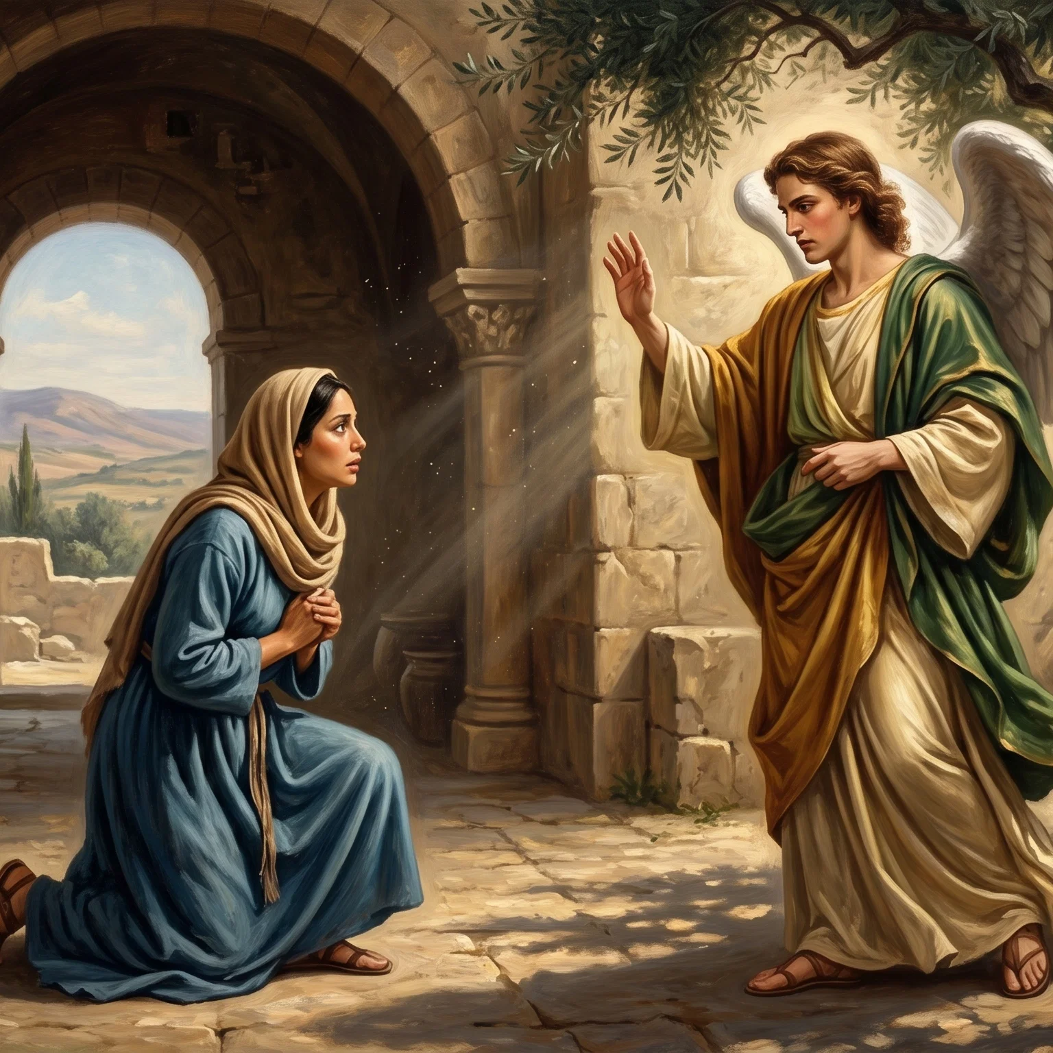 The Annunciation to the Blessed Virgin