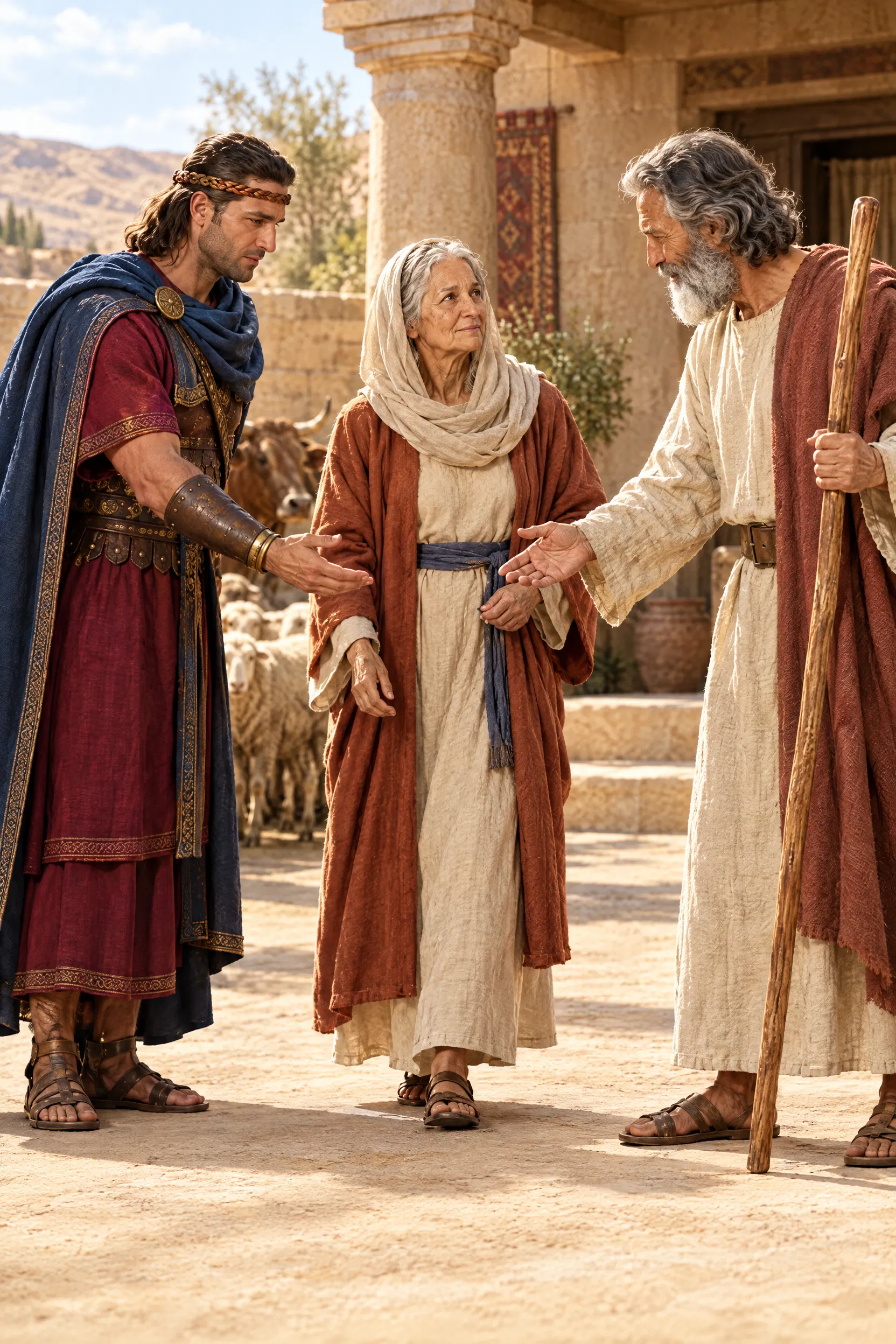 Abimelech Returns Sarah to Abraham