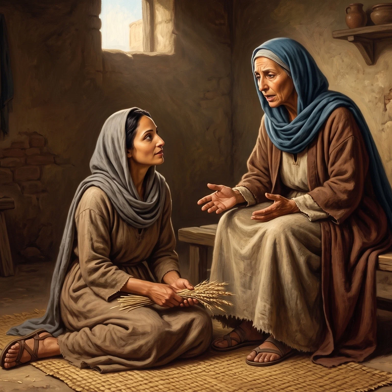 Ruth Finds Grace in the Fields