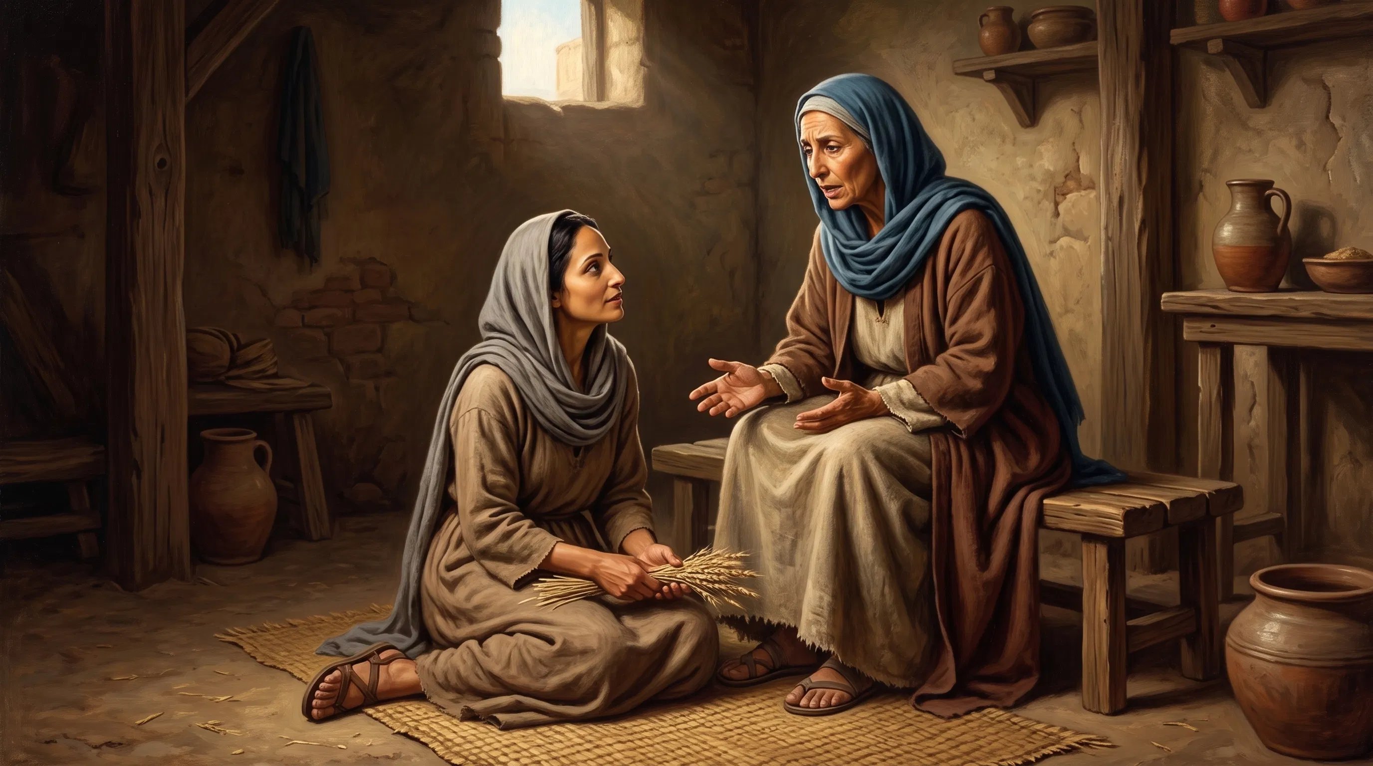 Ruth Finds Grace in the Fields