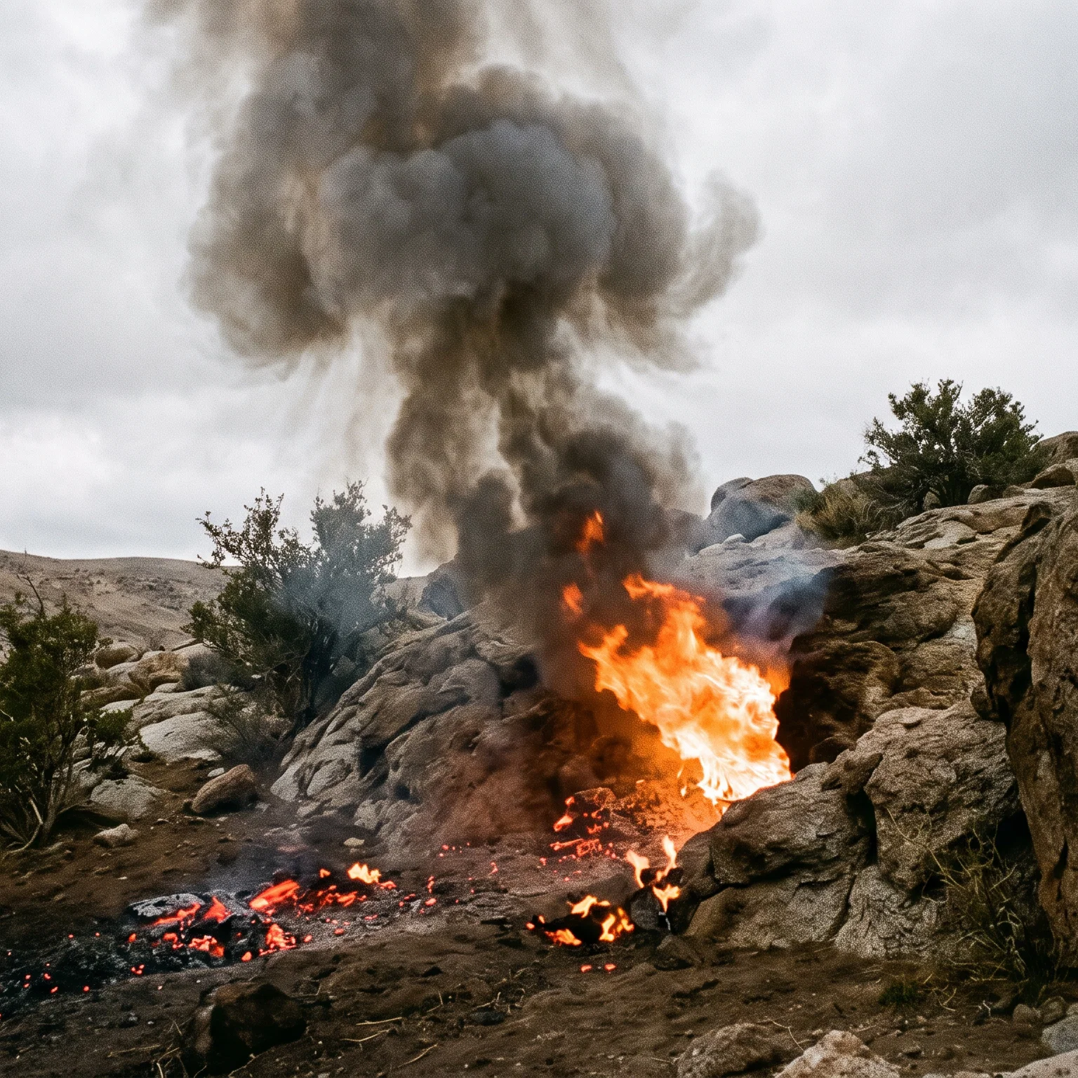 Consuming Fire of Divine Presence
