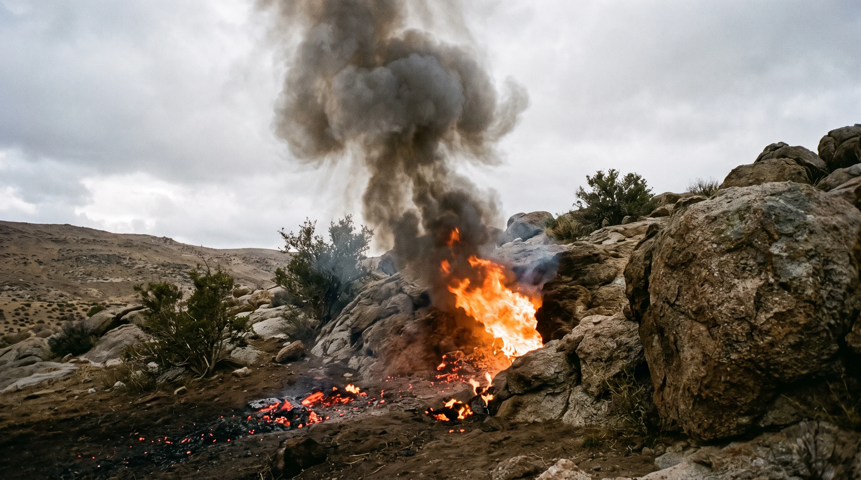Consuming Fire of Divine Presence