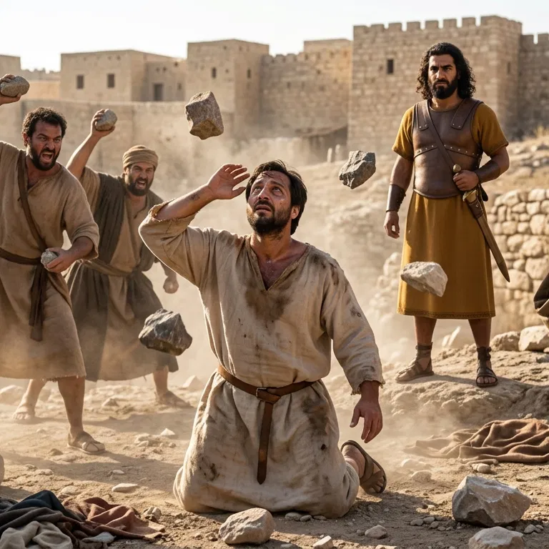 The First Christian Martyr's Final Testimony